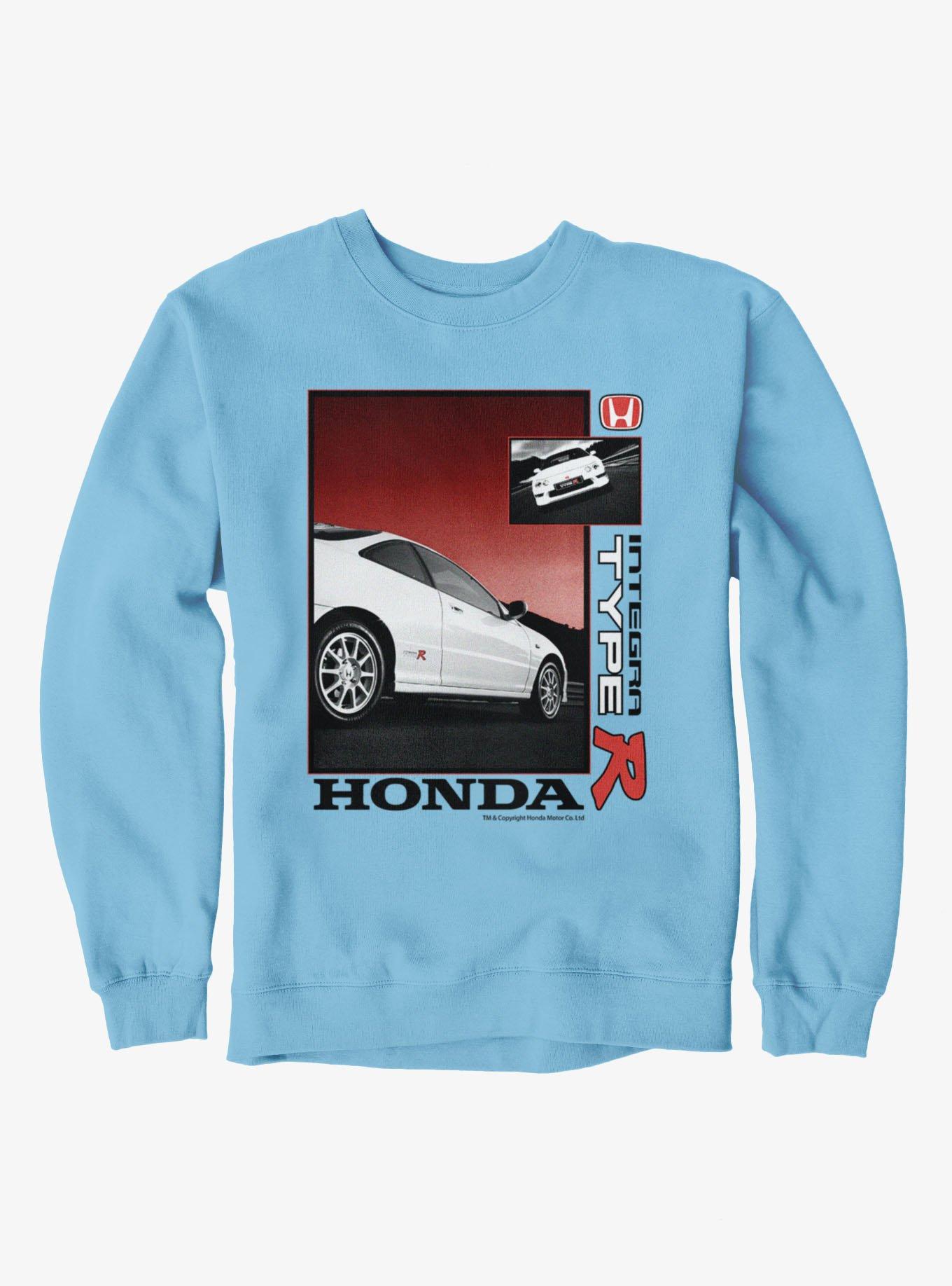 Honda Integra Type R Side Photo Crew Sweatshirt, , hi-res