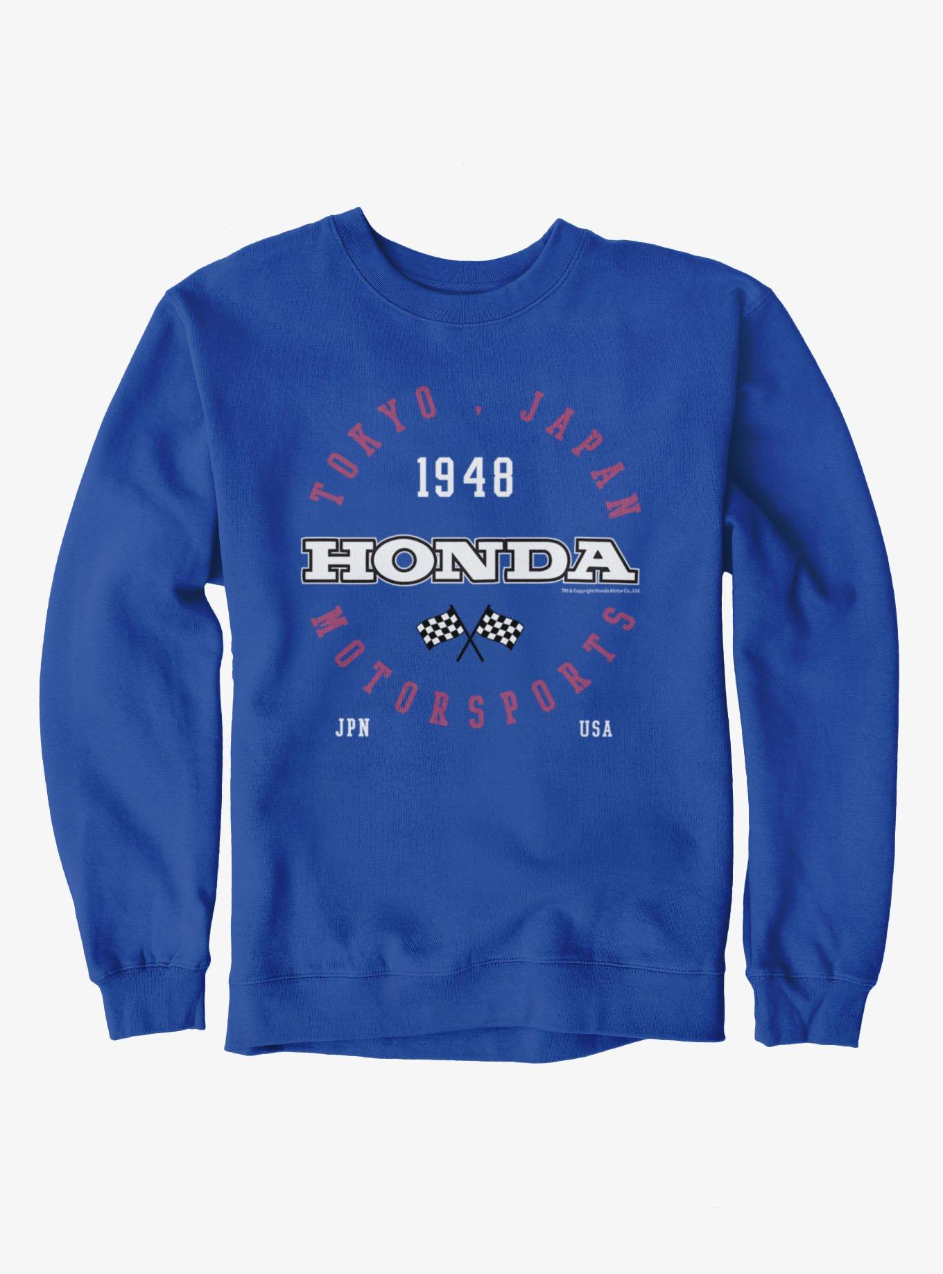 Honda Motorsports Tokyo Japan Crew Sweatshirt, , hi-res
