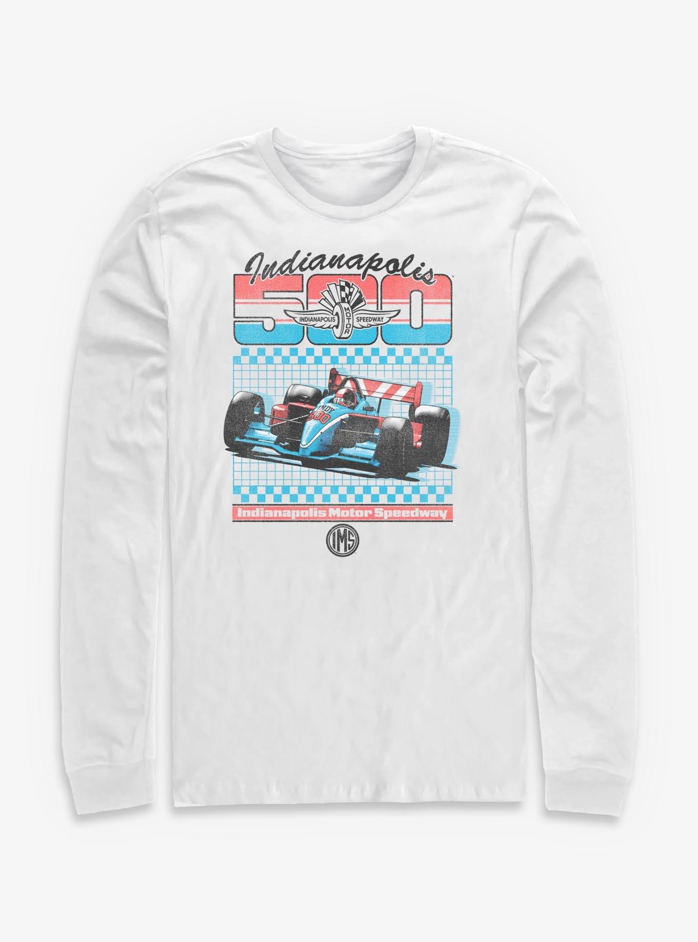 Indianapolis 500 Retro Motor Sport Long-Sleeve T-Shirt, , hi-res