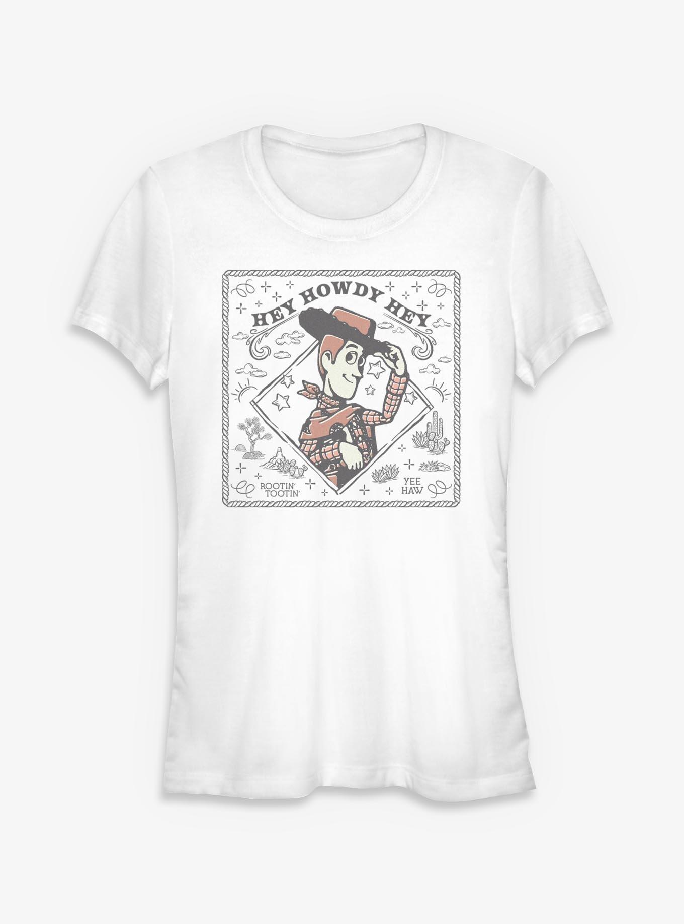 Disney Pixar Toy Story 5 Woody Hey Howdy Girls T-Shirt, , hi-res