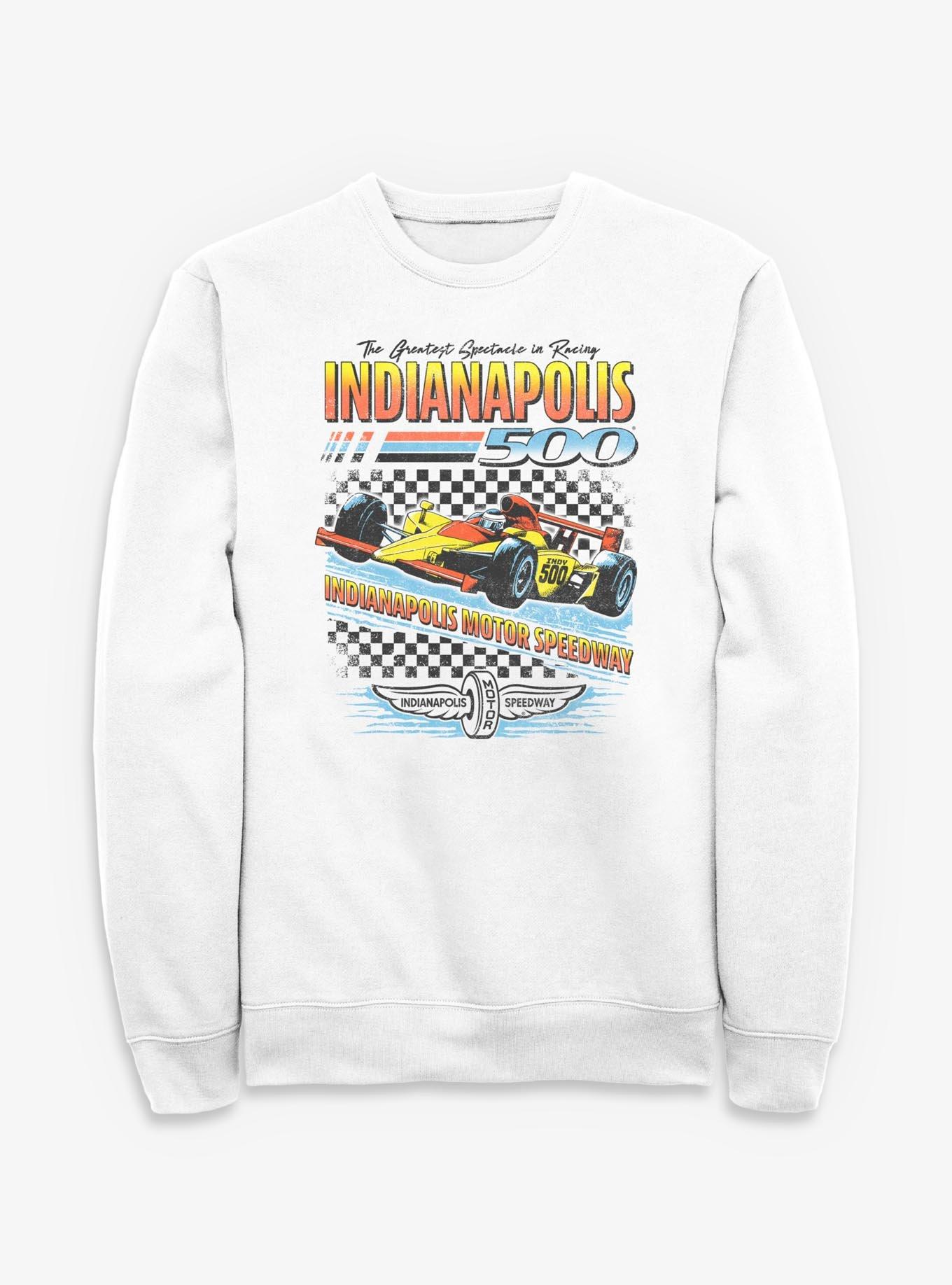 Indianapolis 500 Race Checker Sweatshirt, , hi-res