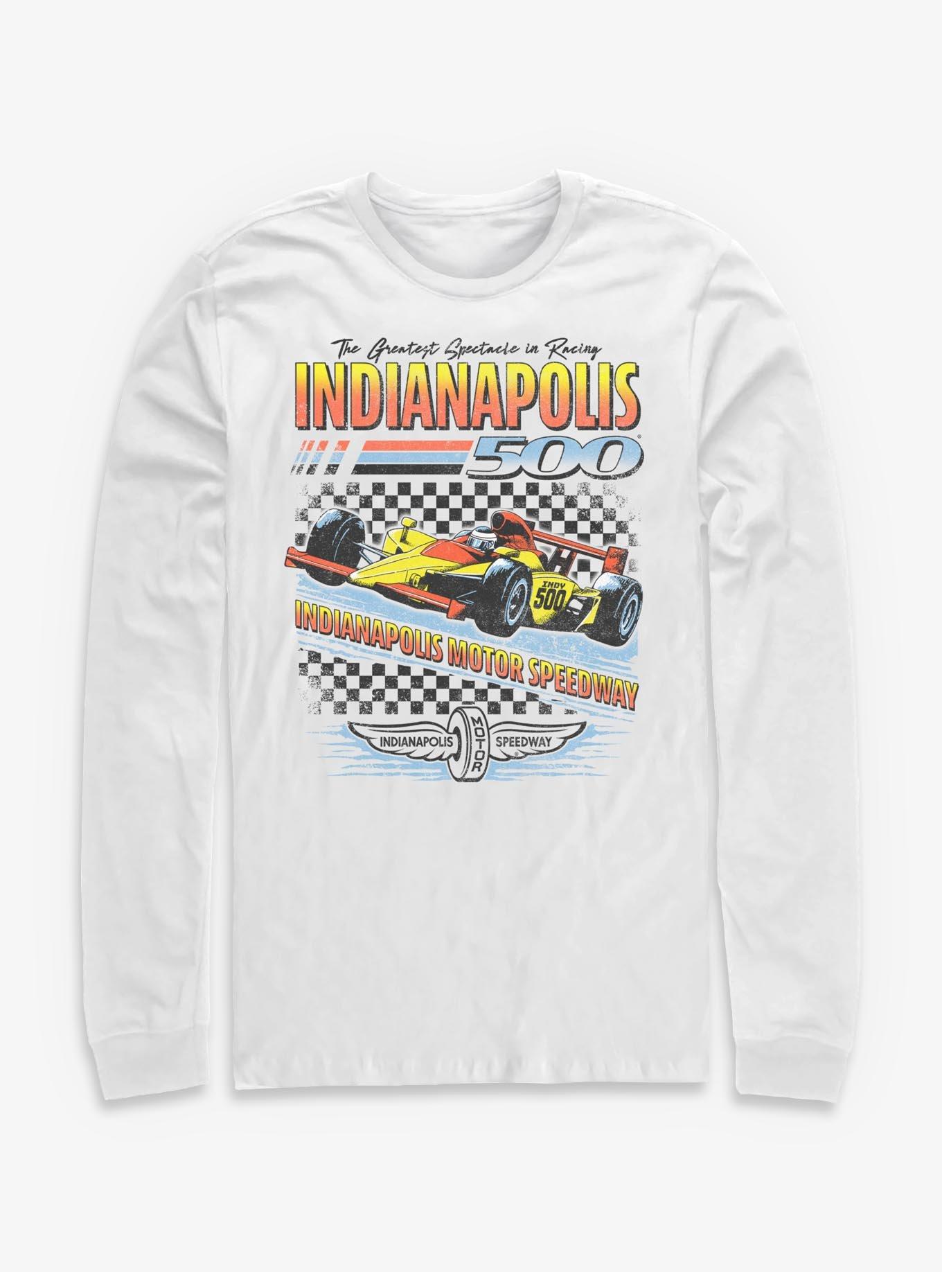 Indianapolis 500 Race Checker Long-Sleeve T-Shirt, , hi-res