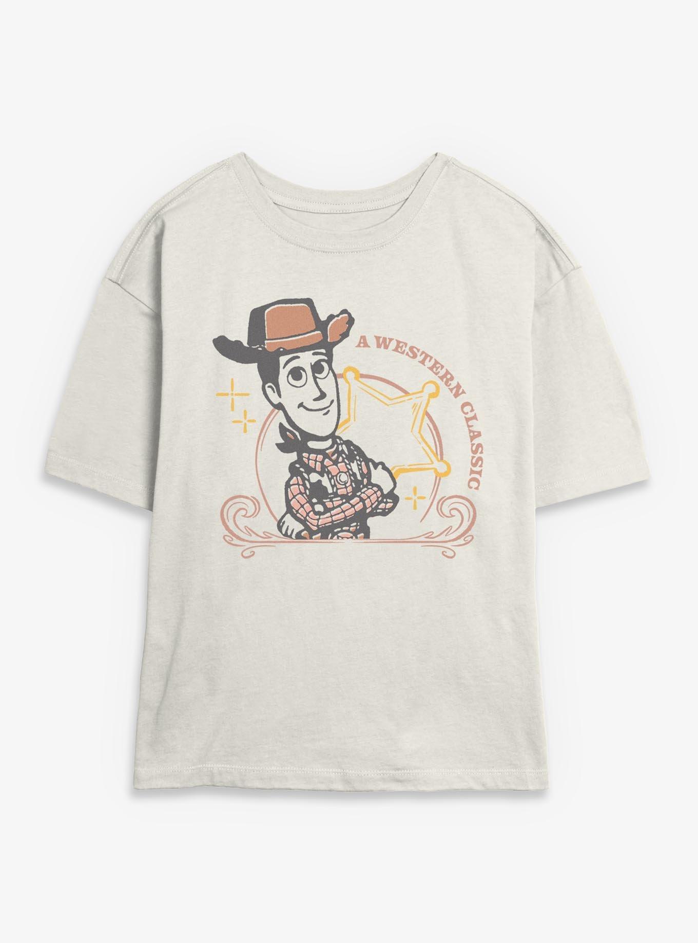 Disney Pixar Toy Story 5 Woody Western Cowboy Girls Skimmer T-Shirt, , hi-res