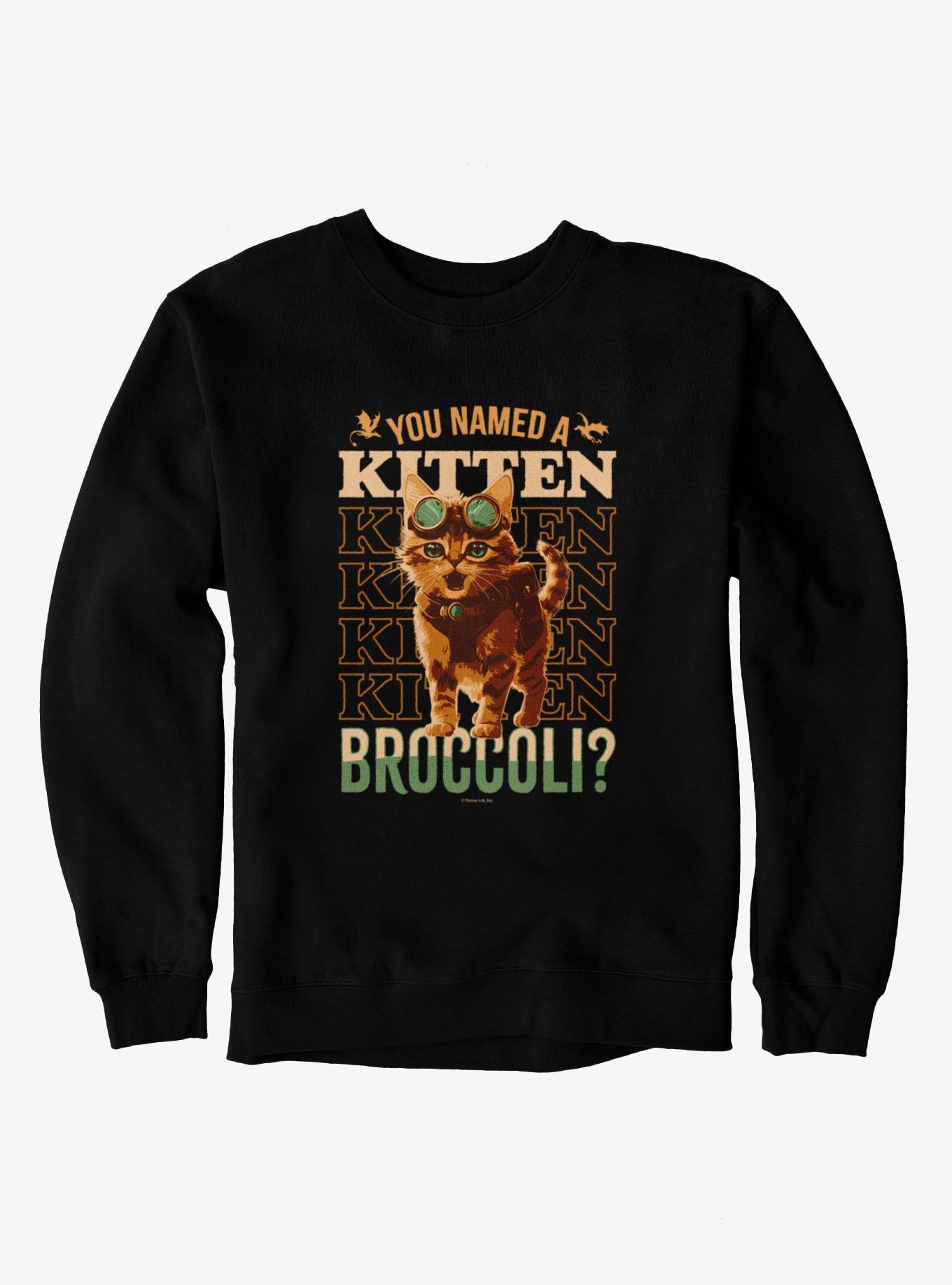 The Empyrean Fourth Wing Name A Kitten Broccoli Sweatshirt