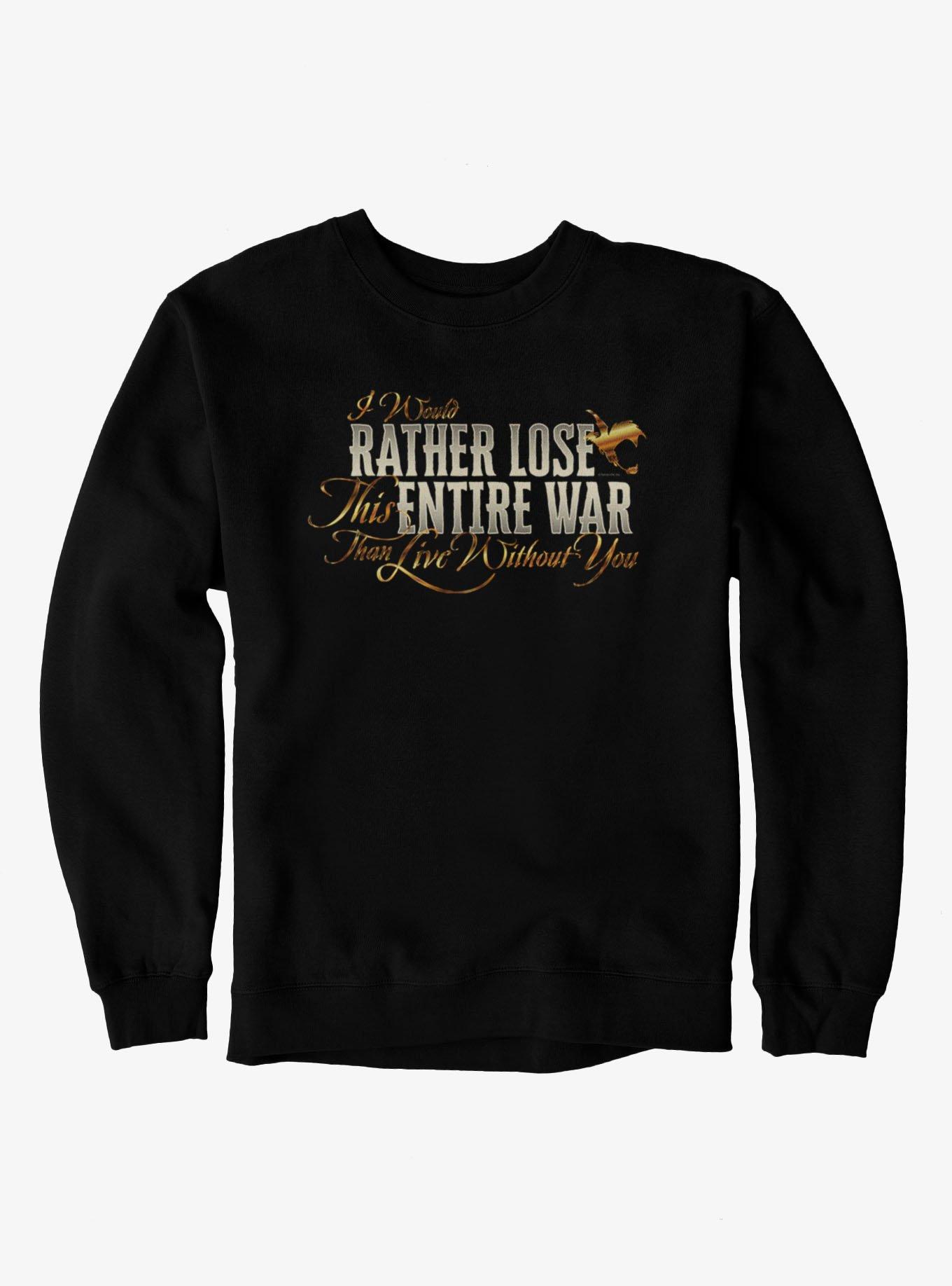 The Empyrean Fourth Wing Rather Lose Than Be Without You Sweatshirt, , hi-res