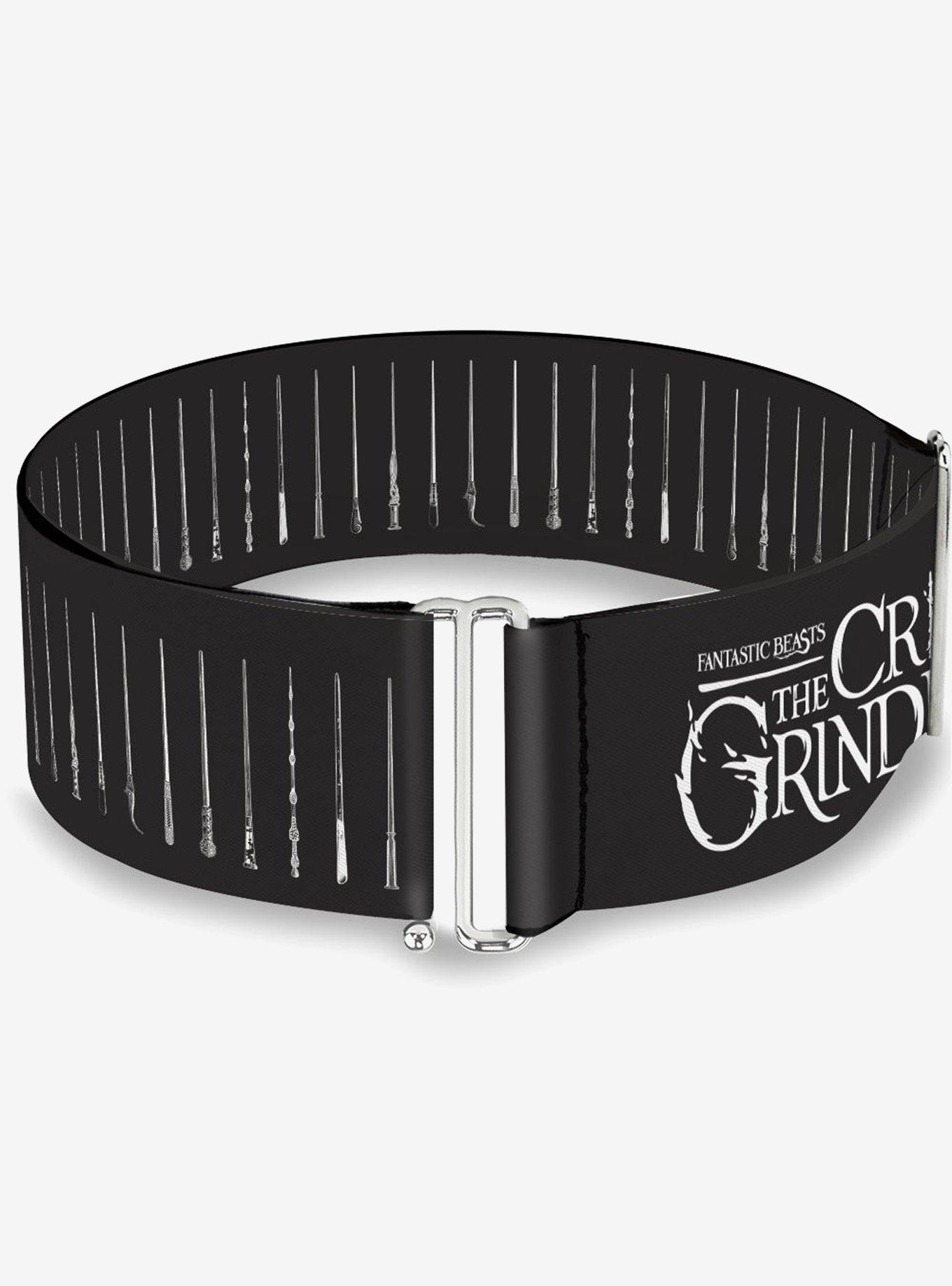 Fantastic Beast Crimes of Grindelwald Baby Niffler Monogram Charcoal Cinch Belt, , hi-res