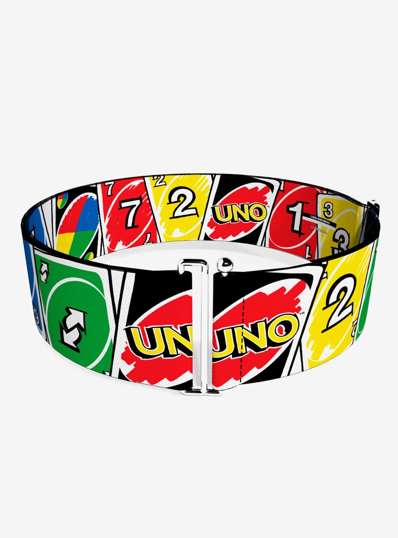 UNO Cards Lineup Stack Multi Cinch Belt, , hi-res