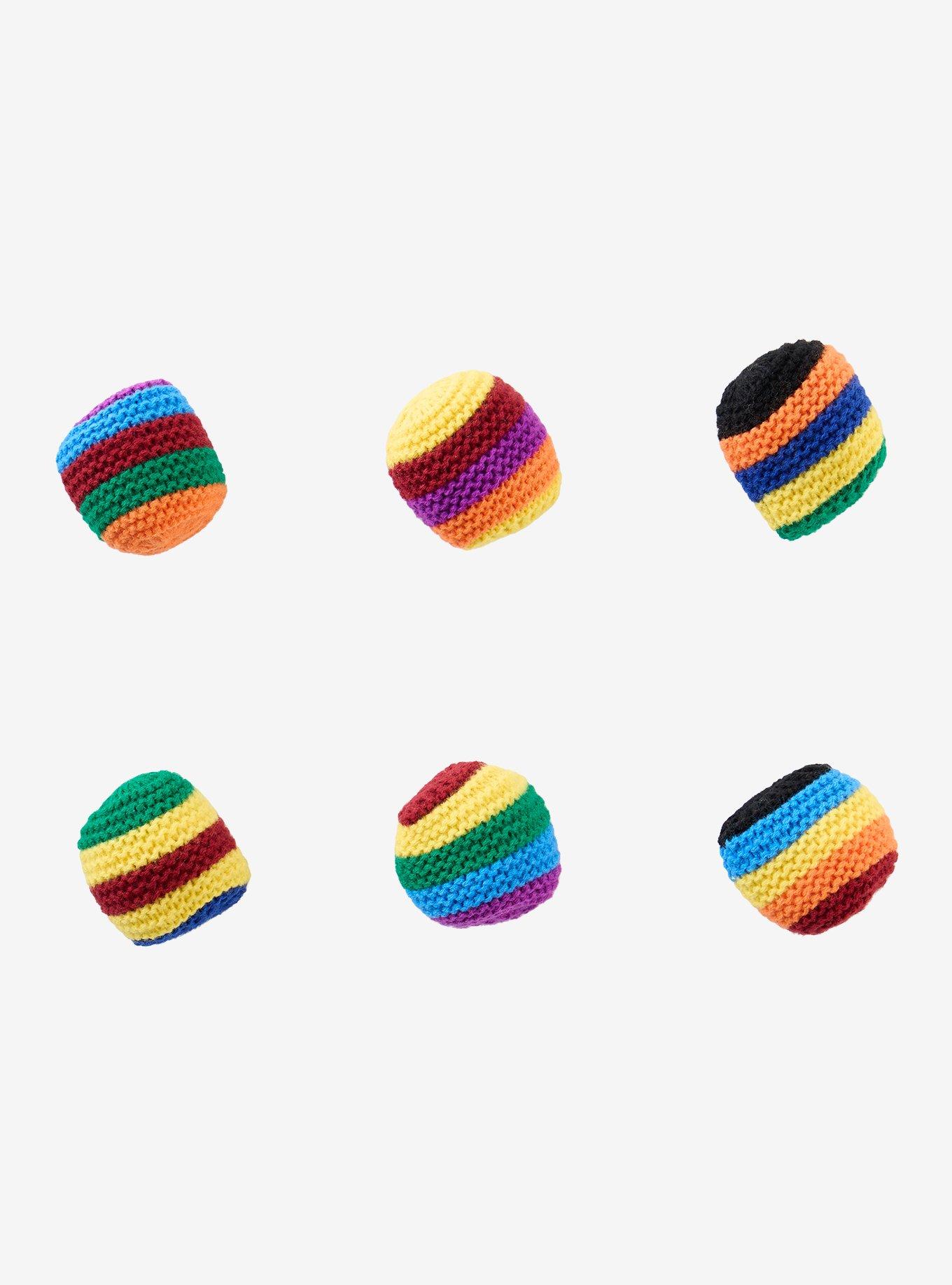 Colorful Knit Random Assorted Hacky Sack, , hi-res