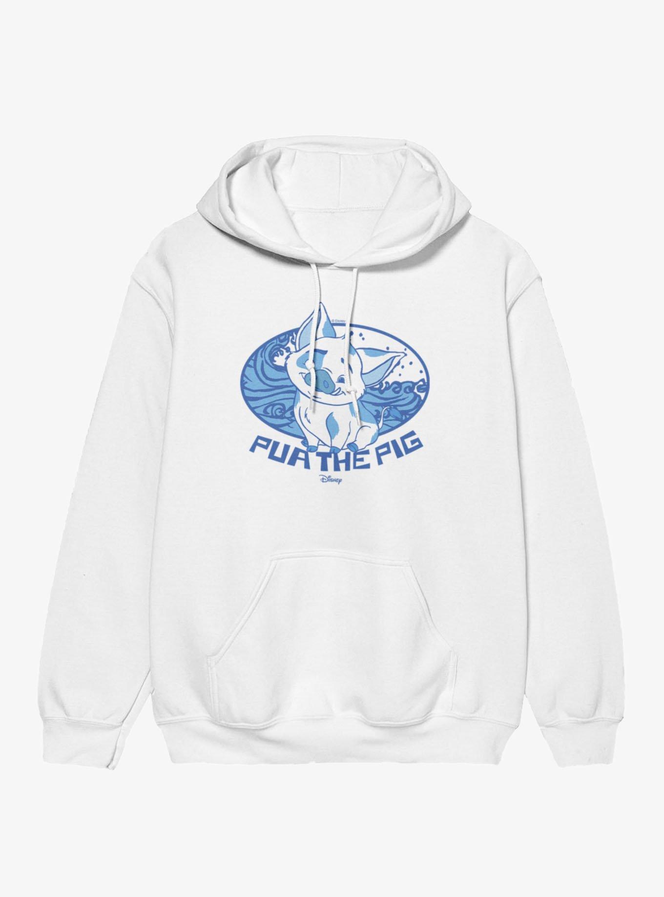 Disney Moana Pua The Pig Water Badge Hoodie, , hi-res