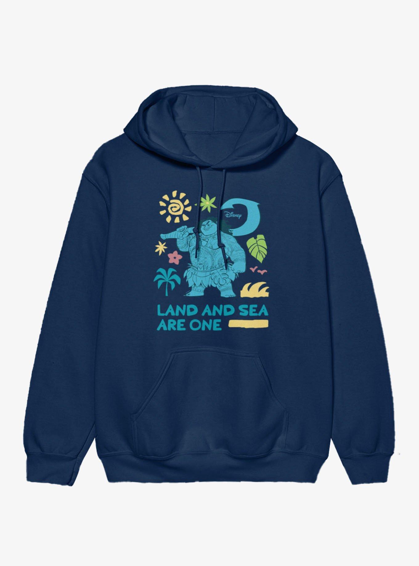 Disney Moana Land And Sea Are One Maui Hoodie, , hi-res