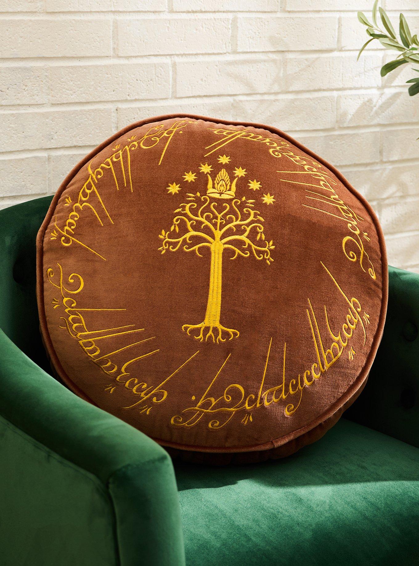 The Lord of The Rings Tree of Gondor Round Pillow - BoxLunch Exclusive