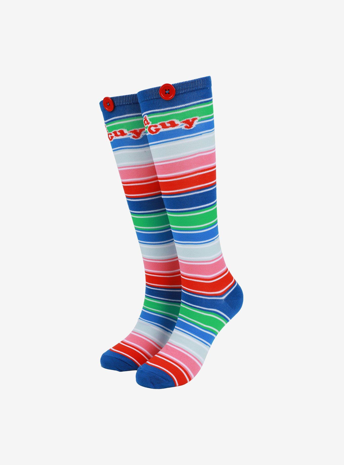 Chucky Good Guy Knee Socks, , hi-res