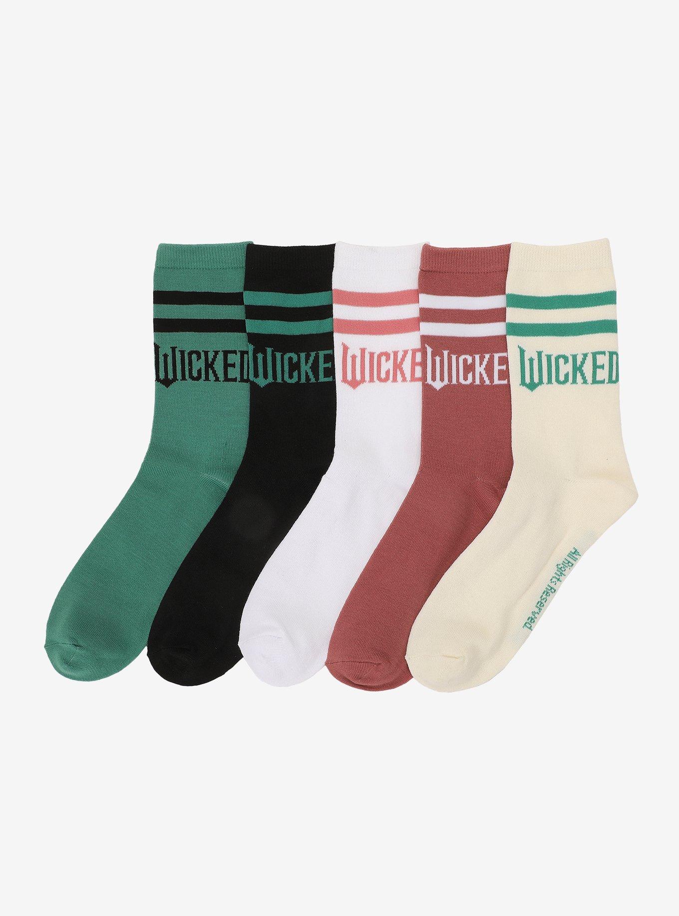 Wicked Title Crew Sock Set, , hi-res
