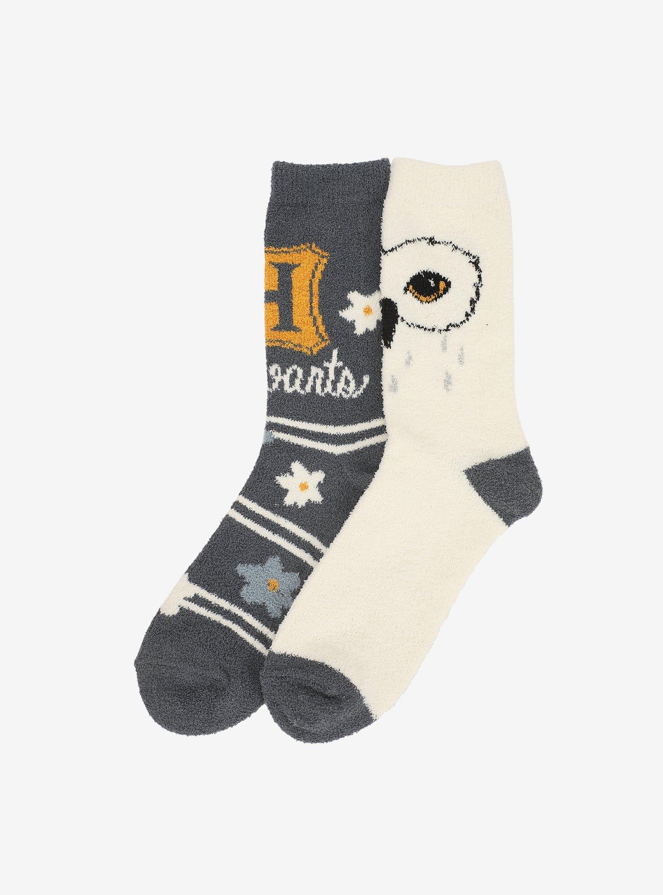 Harry Potter Hedwig & Hogwarts Crew Sock Set, , hi-res