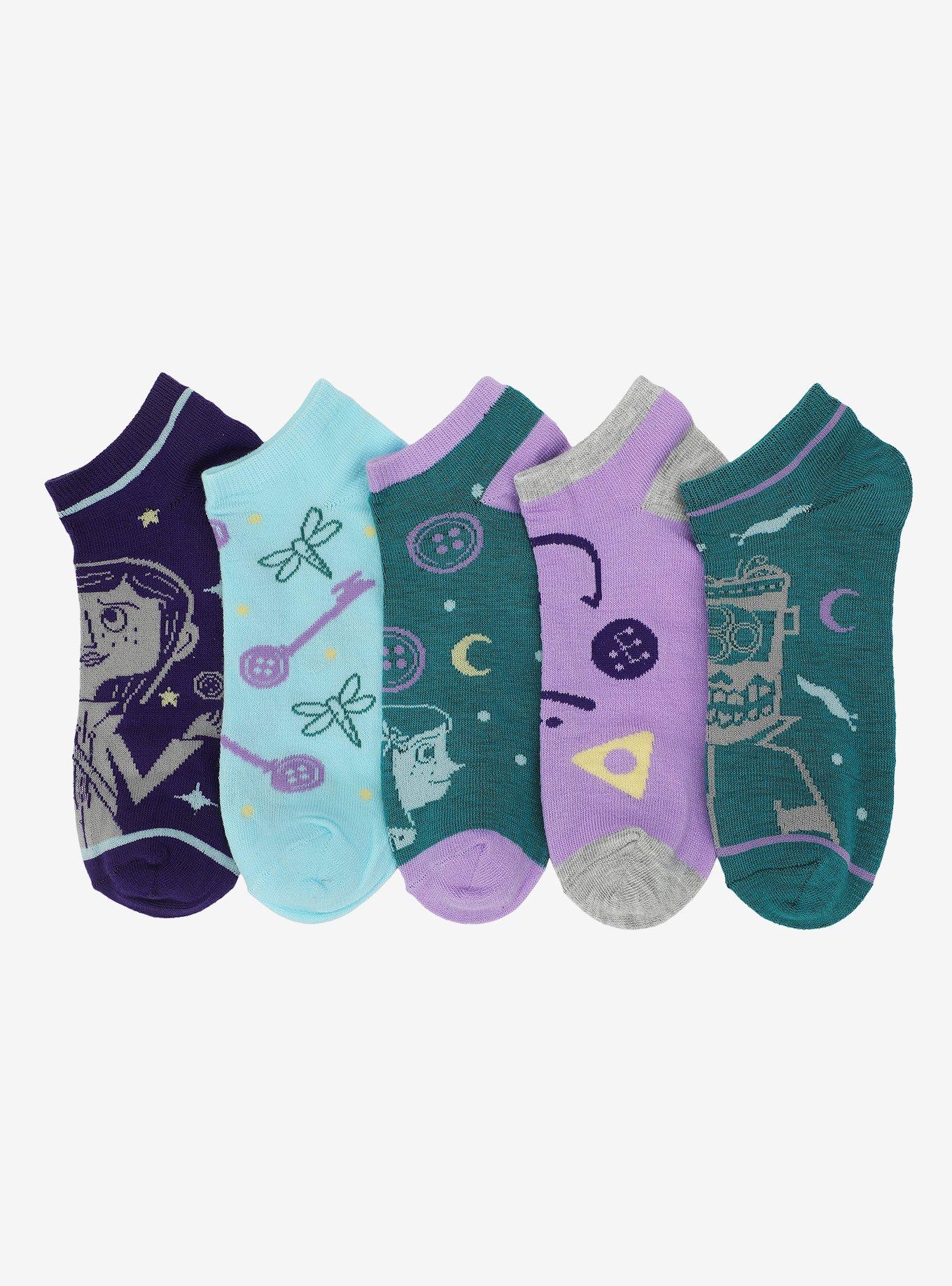 Coraline Icons Ankle Sock Set, , hi-res