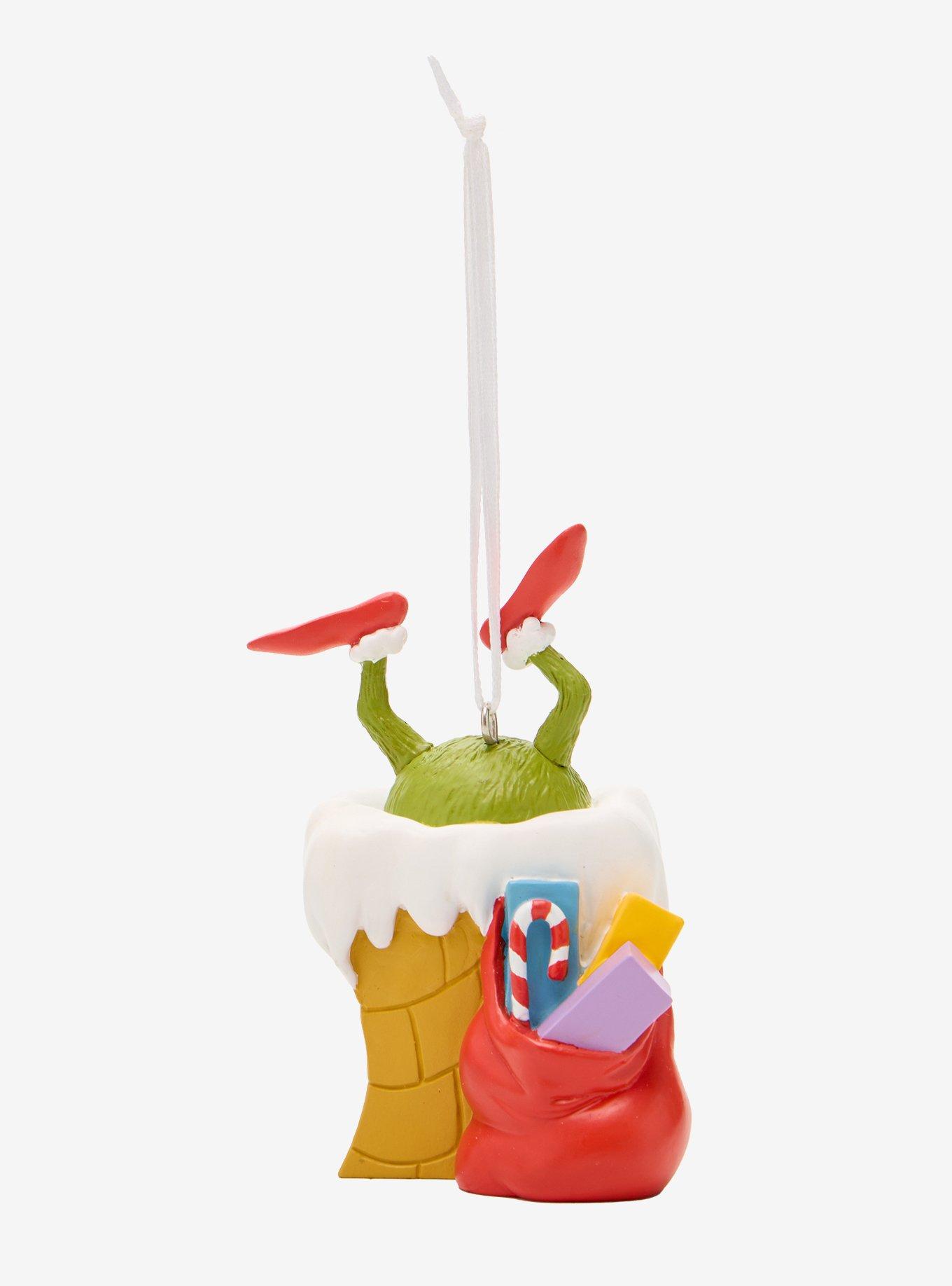 Hallmark Dr. Seuss How The Grinch Stole Christmas Chimney Grinch Ornament