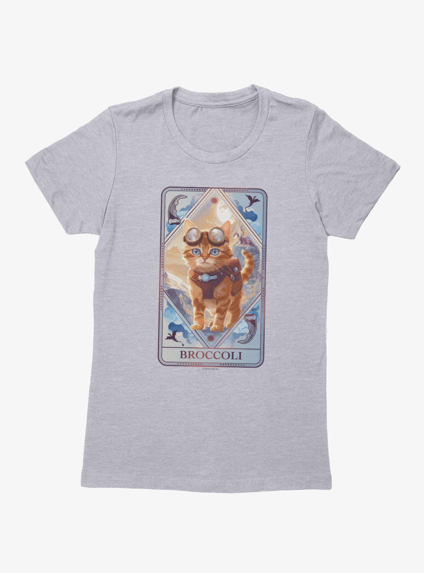 The Empyrean Fourth Wing Broccoli Tarot Card Womens T-Shirt, , hi-res