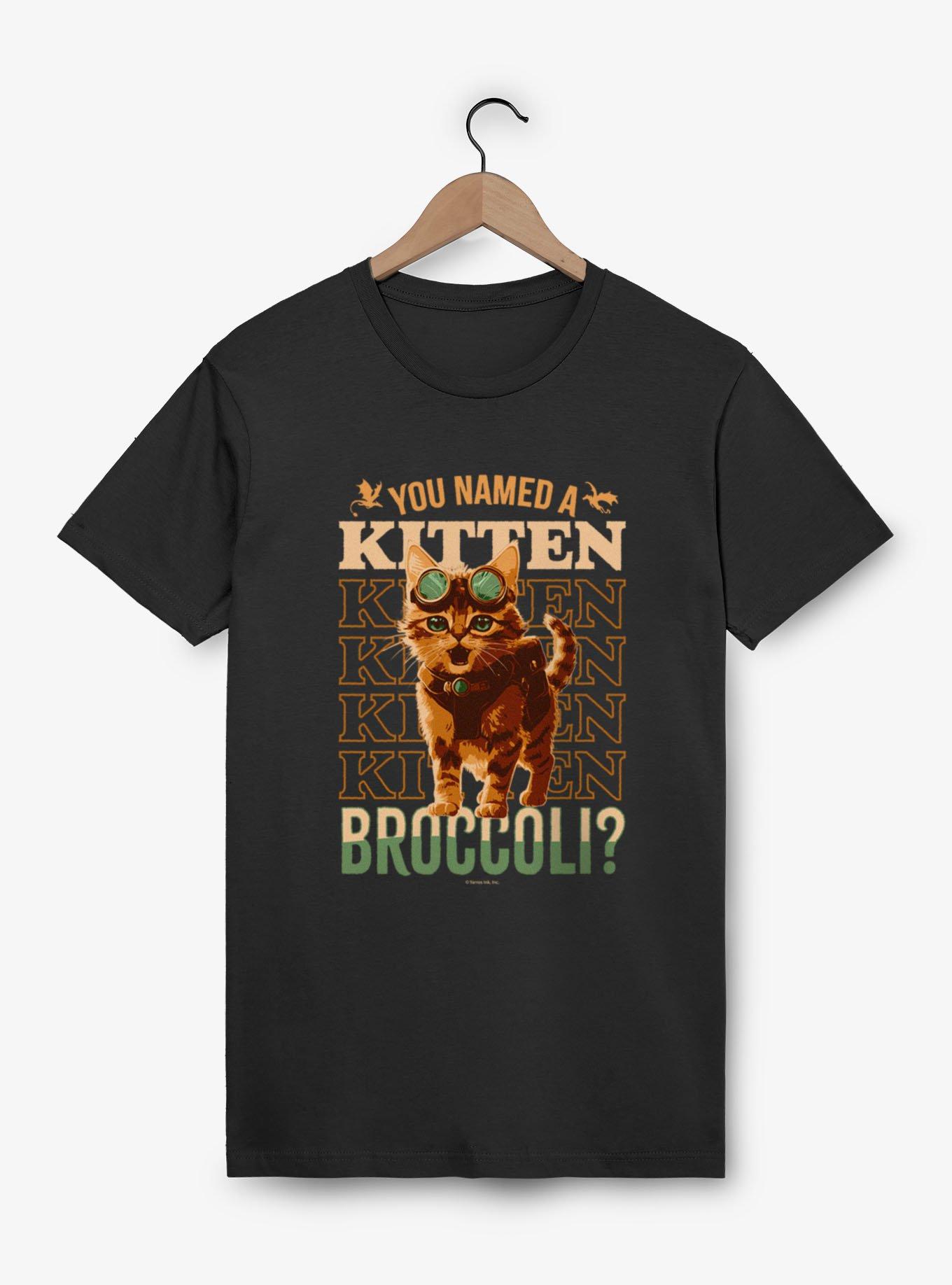 The Empyrean Fourth Wing Name A Kitten Broccoli T-Shirt, , hi-res