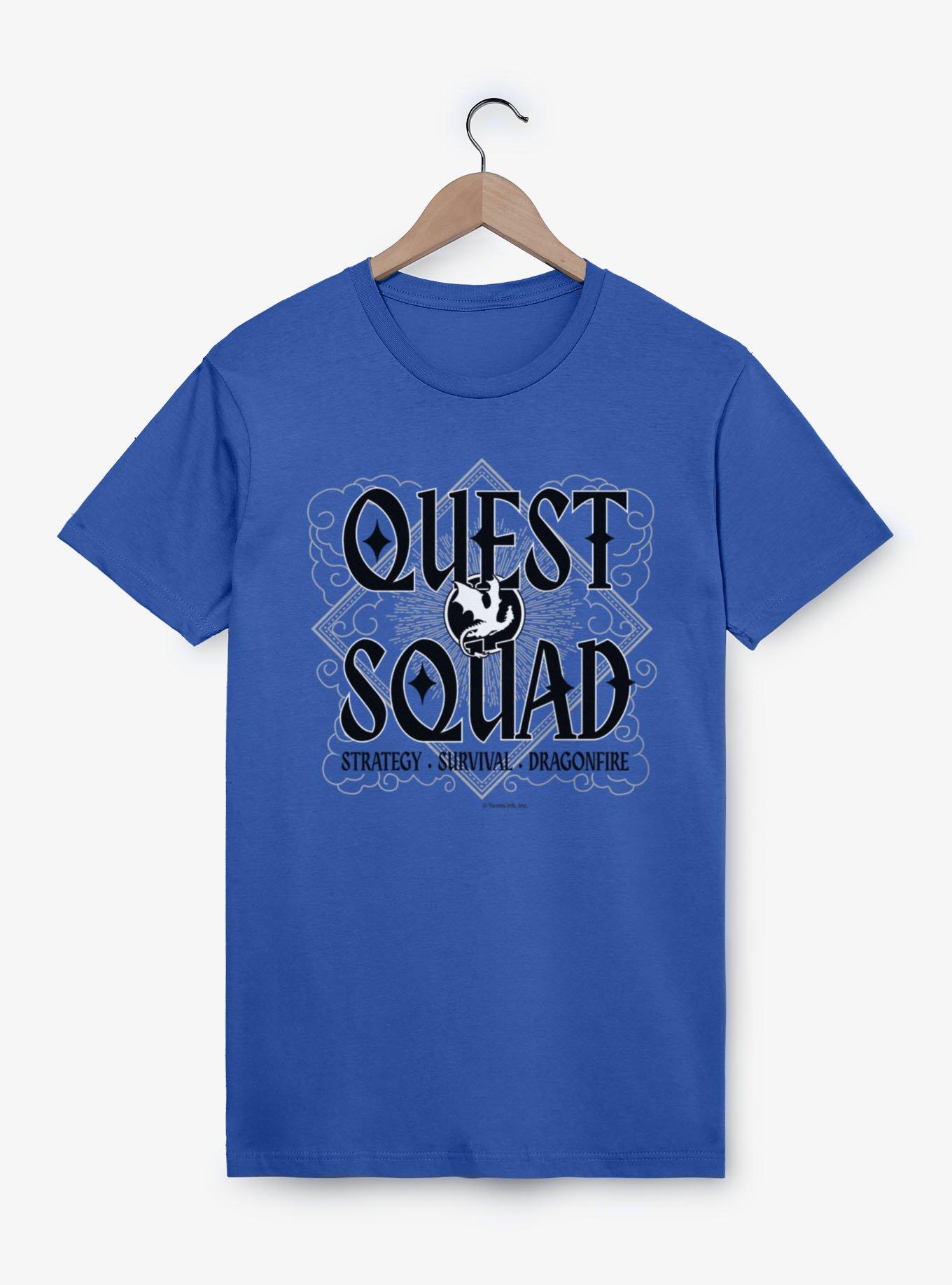 The Empyrean Fourth Wing Quest Squad Strategy Survival T-Shirt
