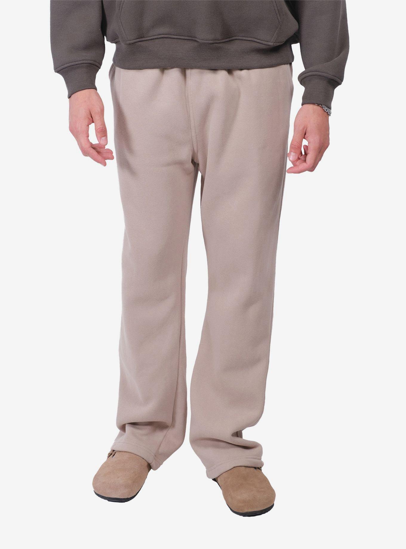 Heavy Weight Open-Hem Pant Pumice Stone, , hi-res