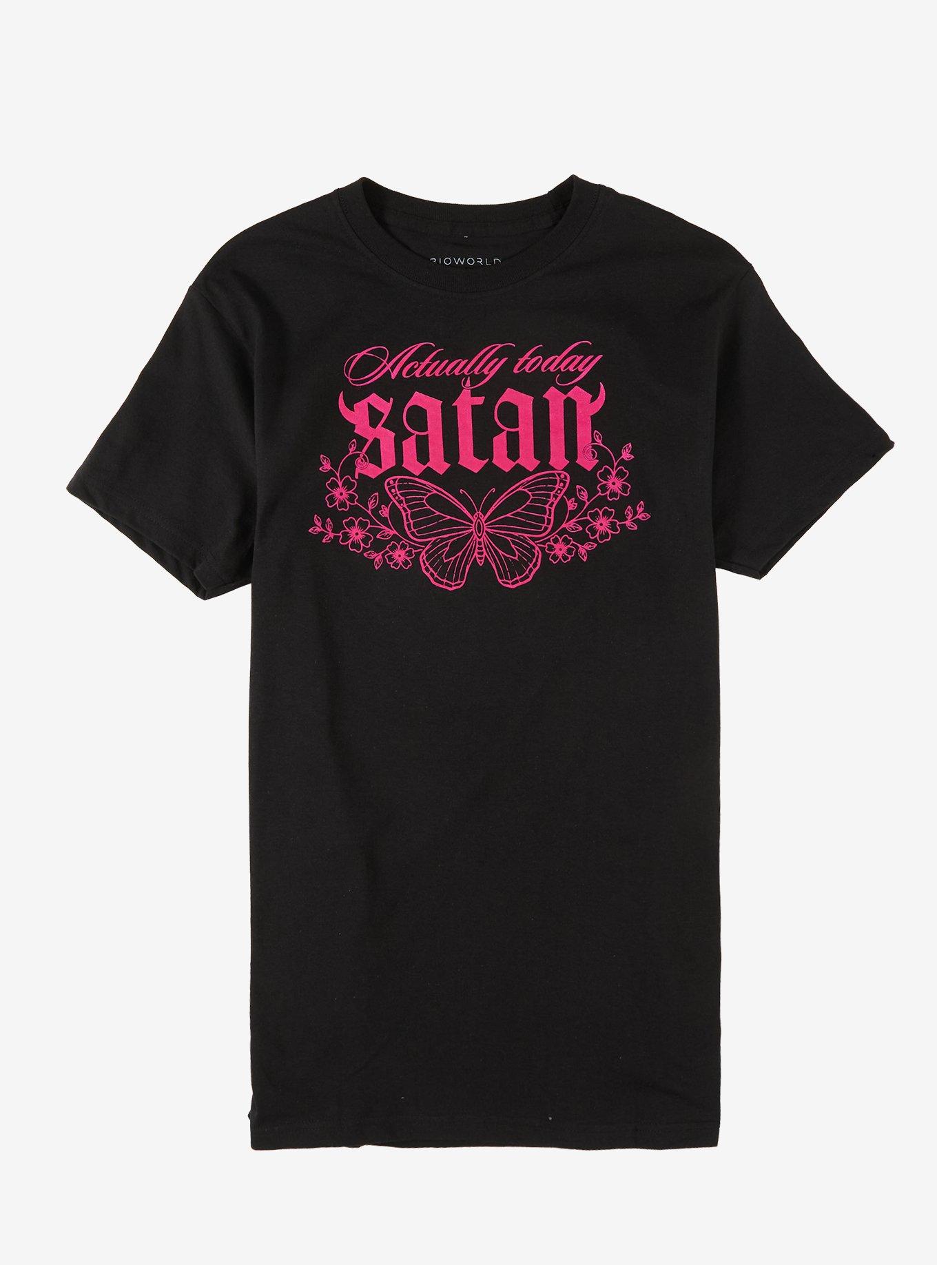 Actually Today Satan T-Shirt, , hi-res