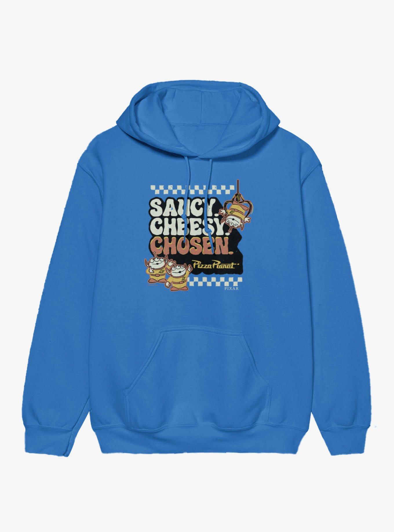 Disney Pixar Toy Story Saucy Cheesy Chosen Pizza Planet Hoodie, , hi-res