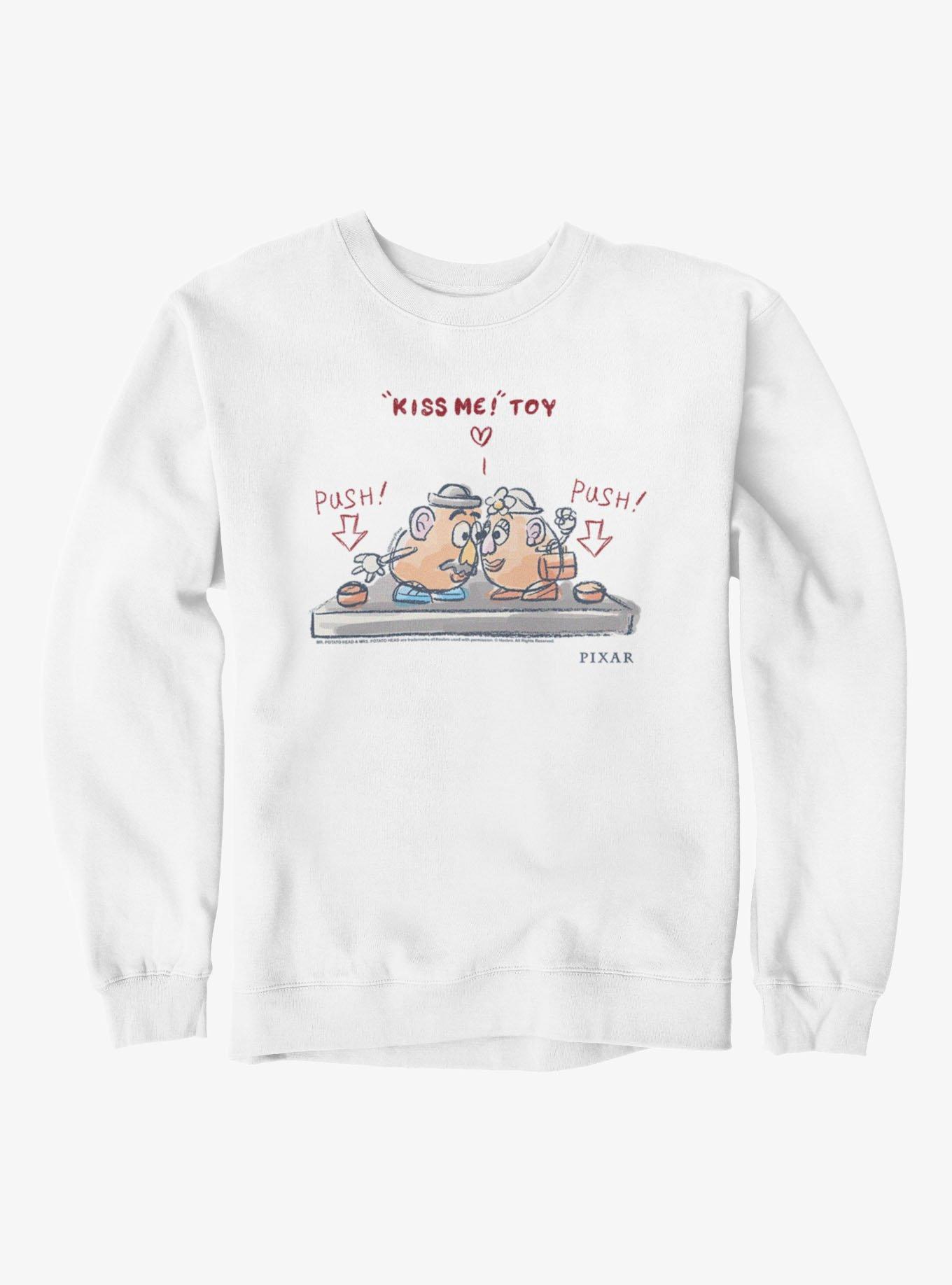 Disney Pixar Toy Story Kiss Me Toy Mr Mrs Potato Sweatshirt, , hi-res