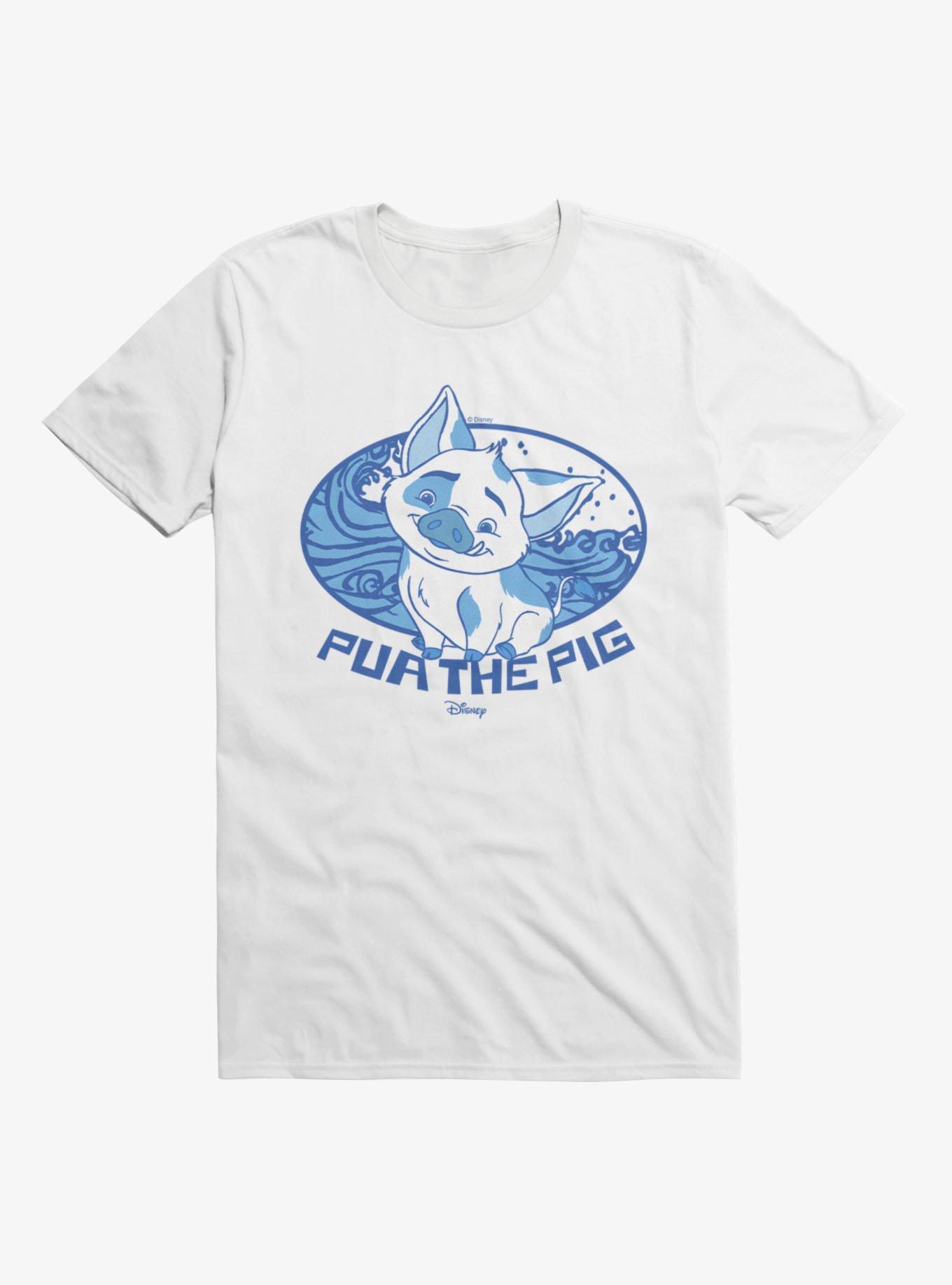 Disney Moana Pua The Pig Water Badge T-Shirt, , hi-res