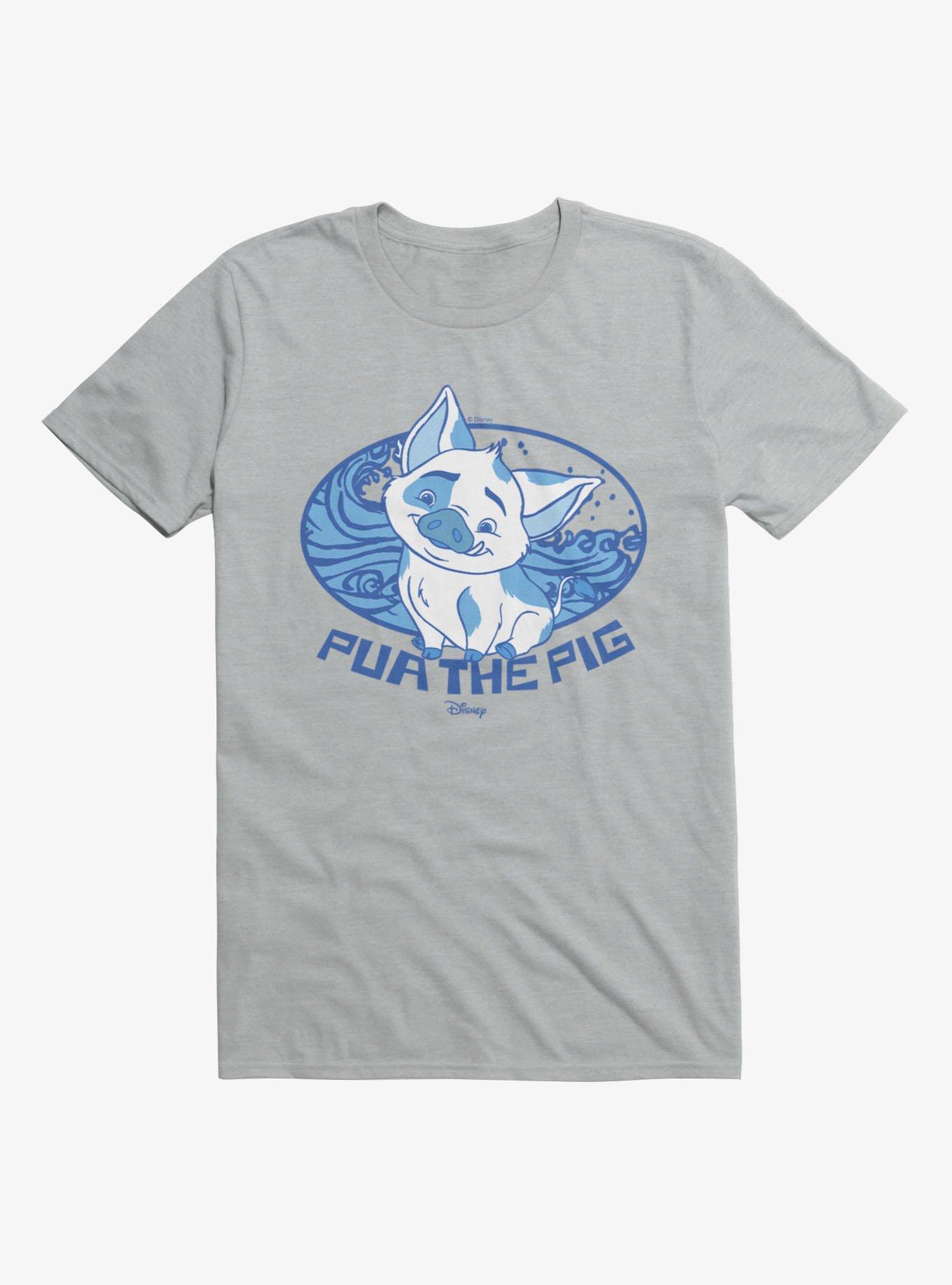 Disney Moana Pua The Pig Water Badge T-Shirt, , hi-res