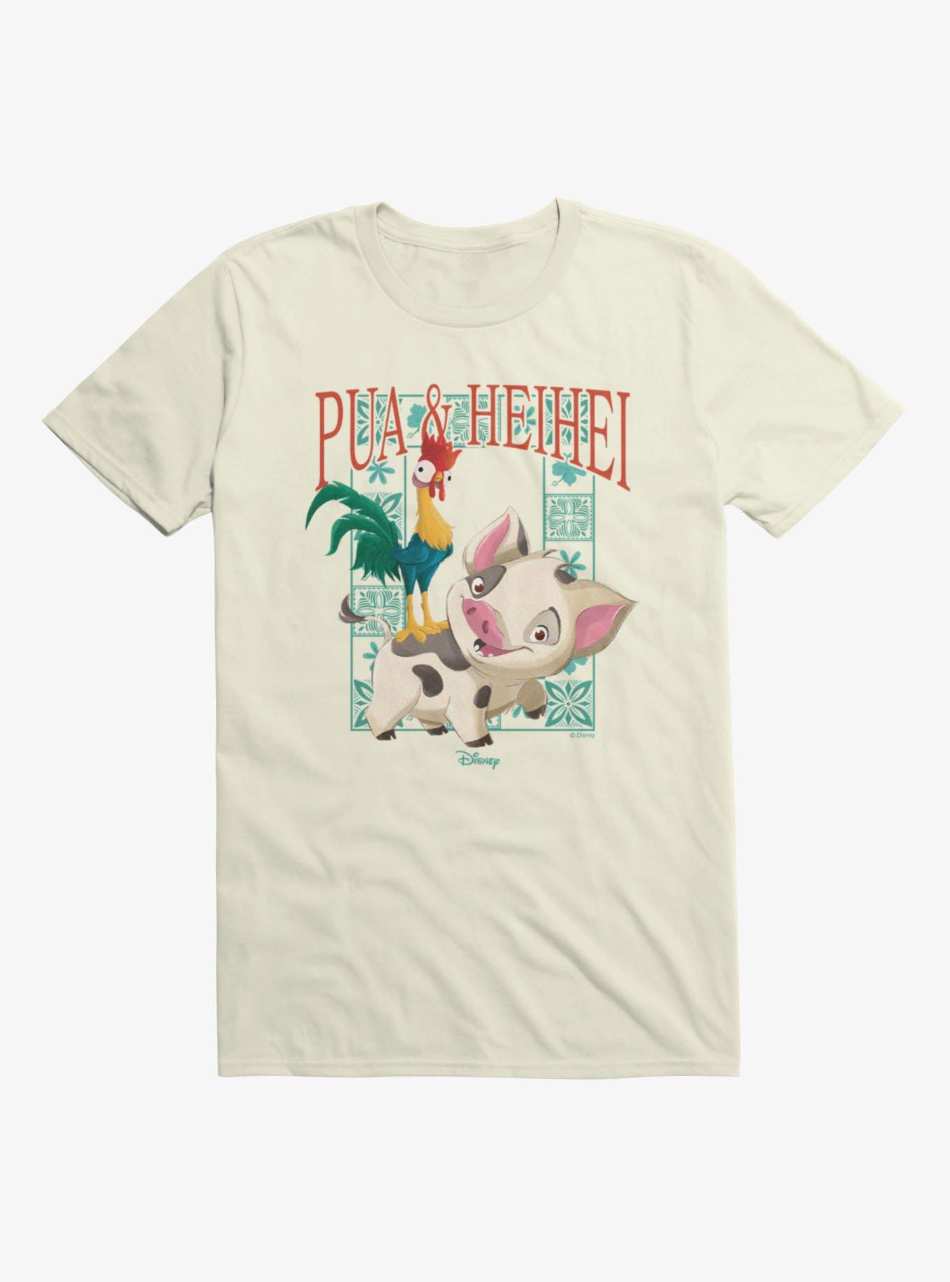 Disney Moana Pua And Hei Hei Frame T-Shirt, , hi-res