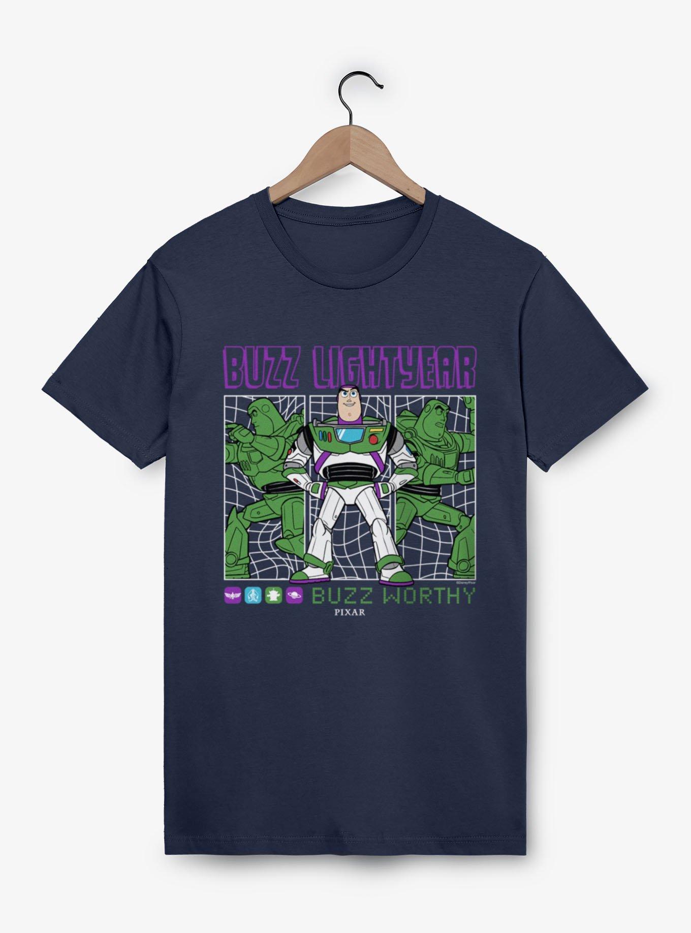 Disney Pixar Toy Story 5 Buzz Worthy Buzz Lightyear Panels T-Shirt, , hi-res