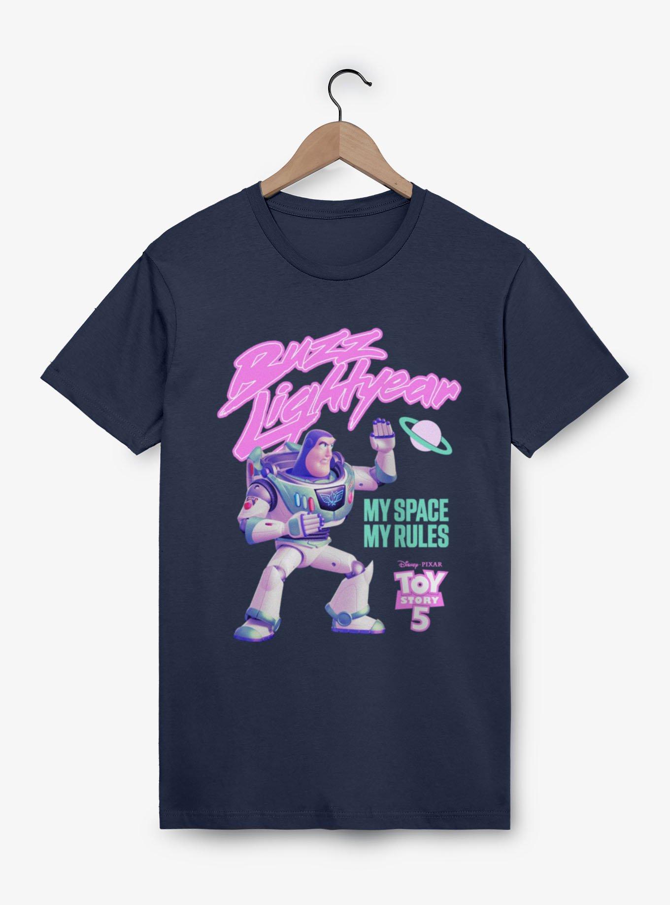 Disney Pixar Toy Story 5 Buzz Lightyear My Space My Rules T-Shirt, , hi-res