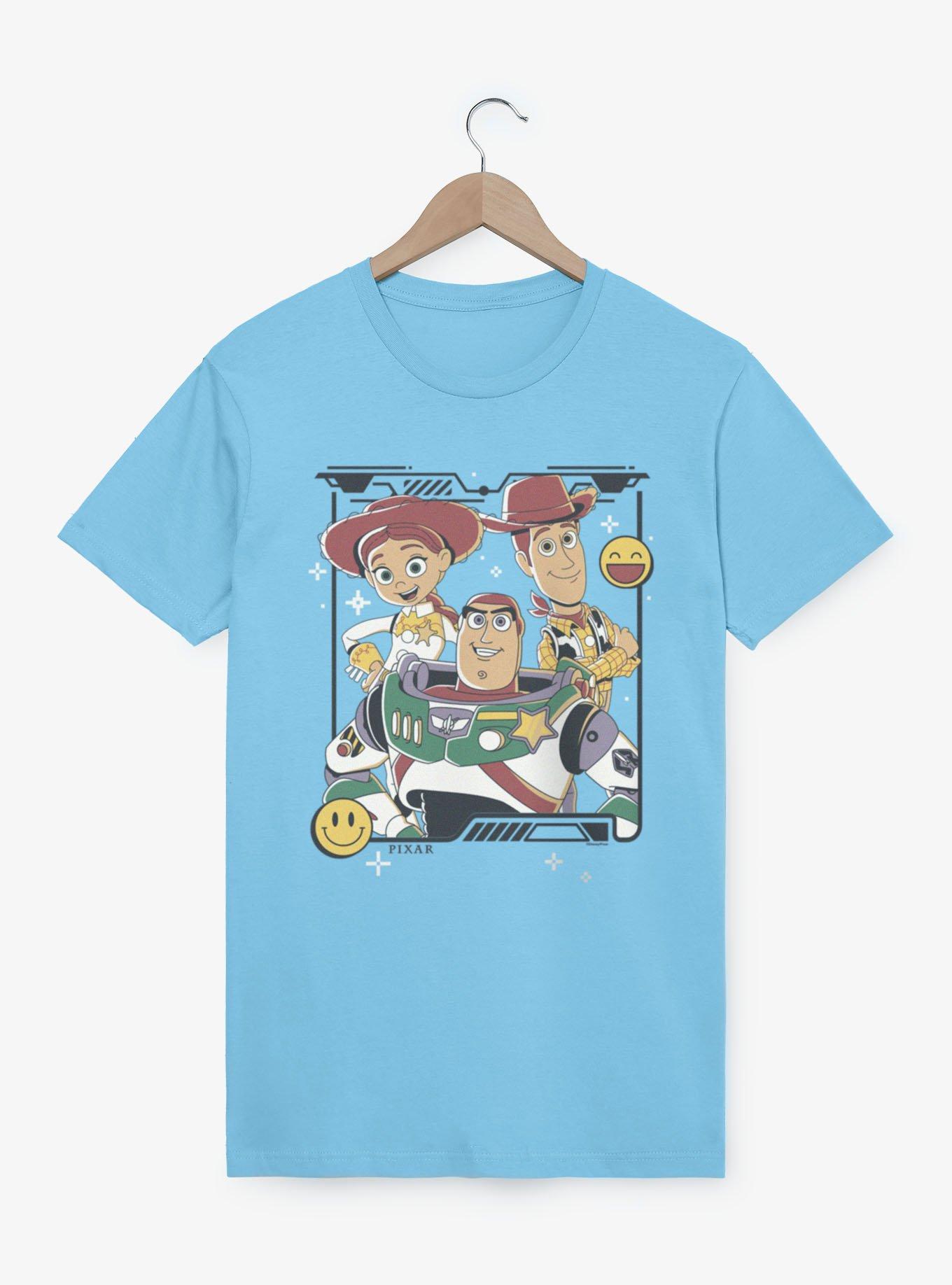 Disney Pixar Toy Story 5 Best Smile Emojis Buzz Woody Jessie T-Shirt, , hi-res