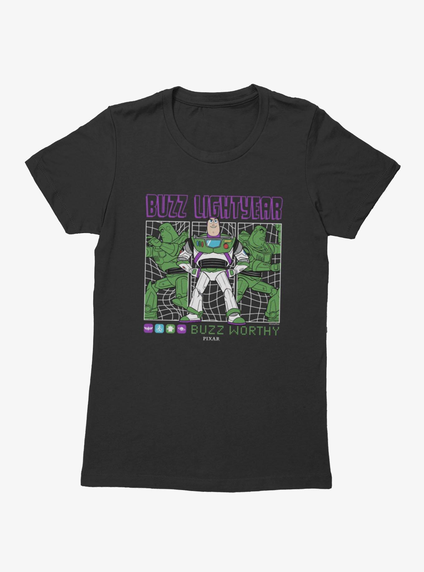 Disney Pixar Toy Story 5 Buzz Worthy Buzz Lightyear Panels Womens T-Shirt, , hi-res