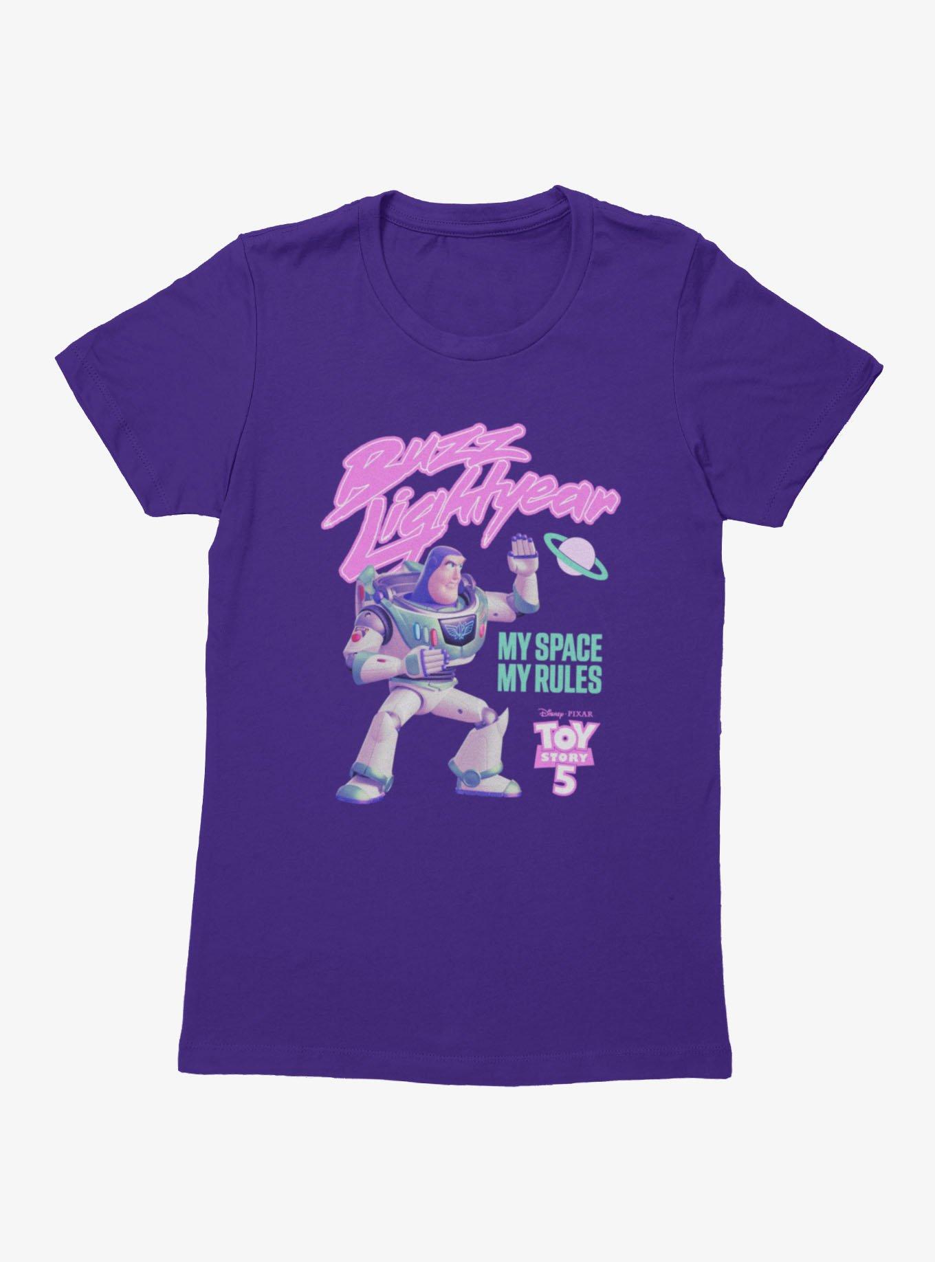 Disney Pixar Toy Story 5 Buzz Lightyear My Space My Rules Womens T-Shirt, , hi-res