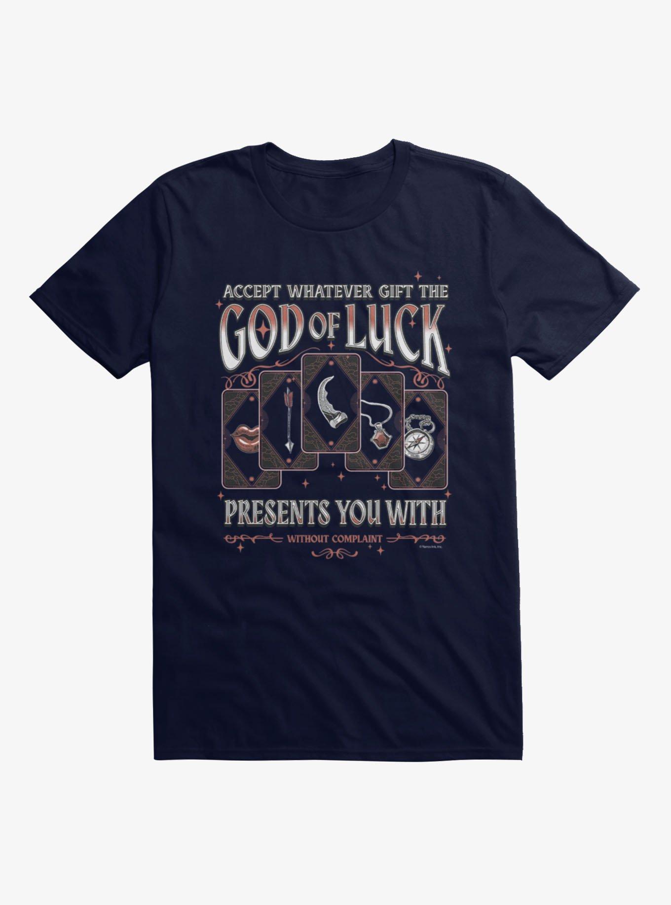 Fourth Wing God Of Luck Tarot Cards T-Shirt, , hi-res