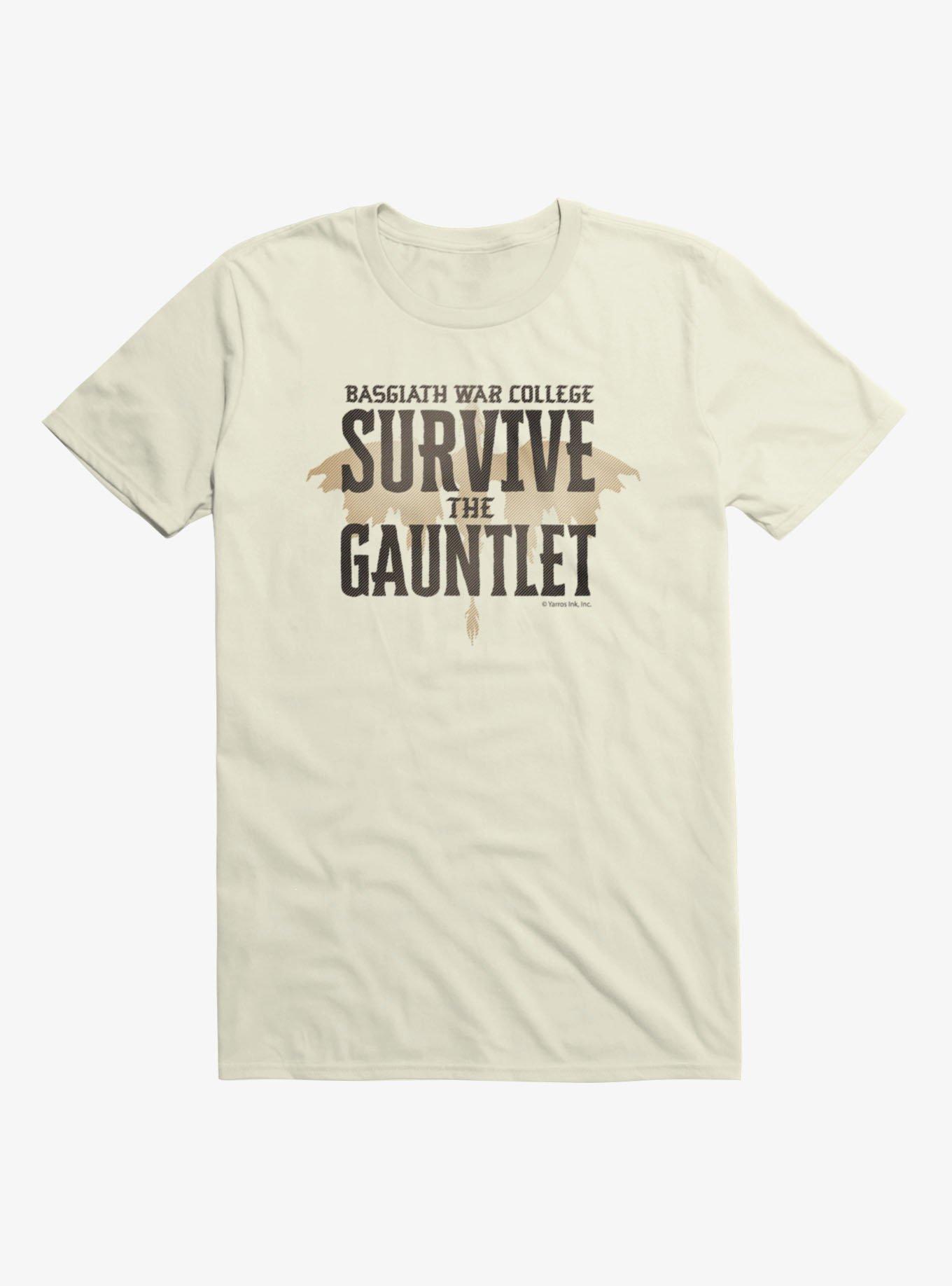 Fourth Wing Basgiath Survive Gauntlet T-Shirt