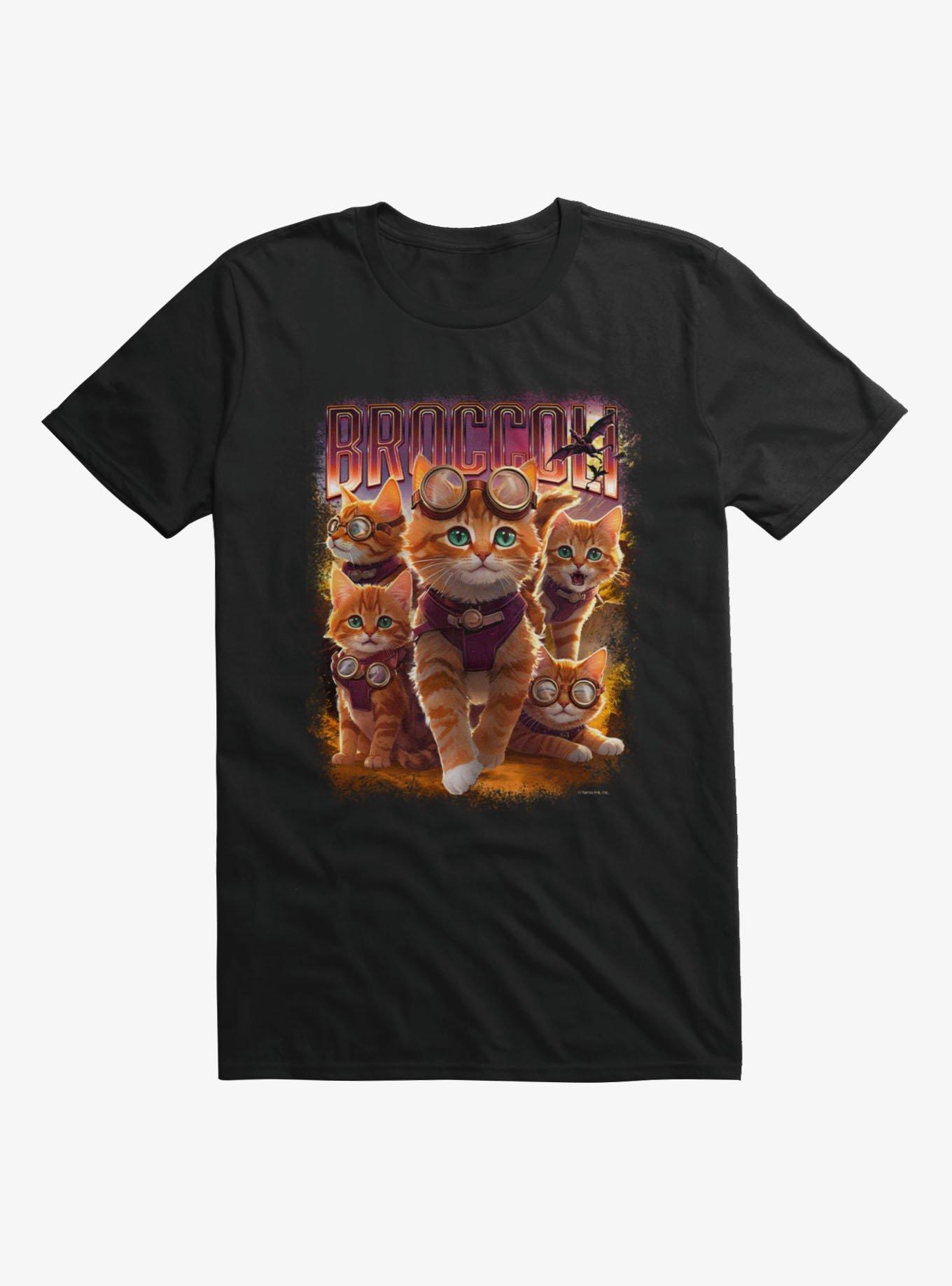 Fourth Wing Broccoli Happy Collage T-Shirt, , hi-res