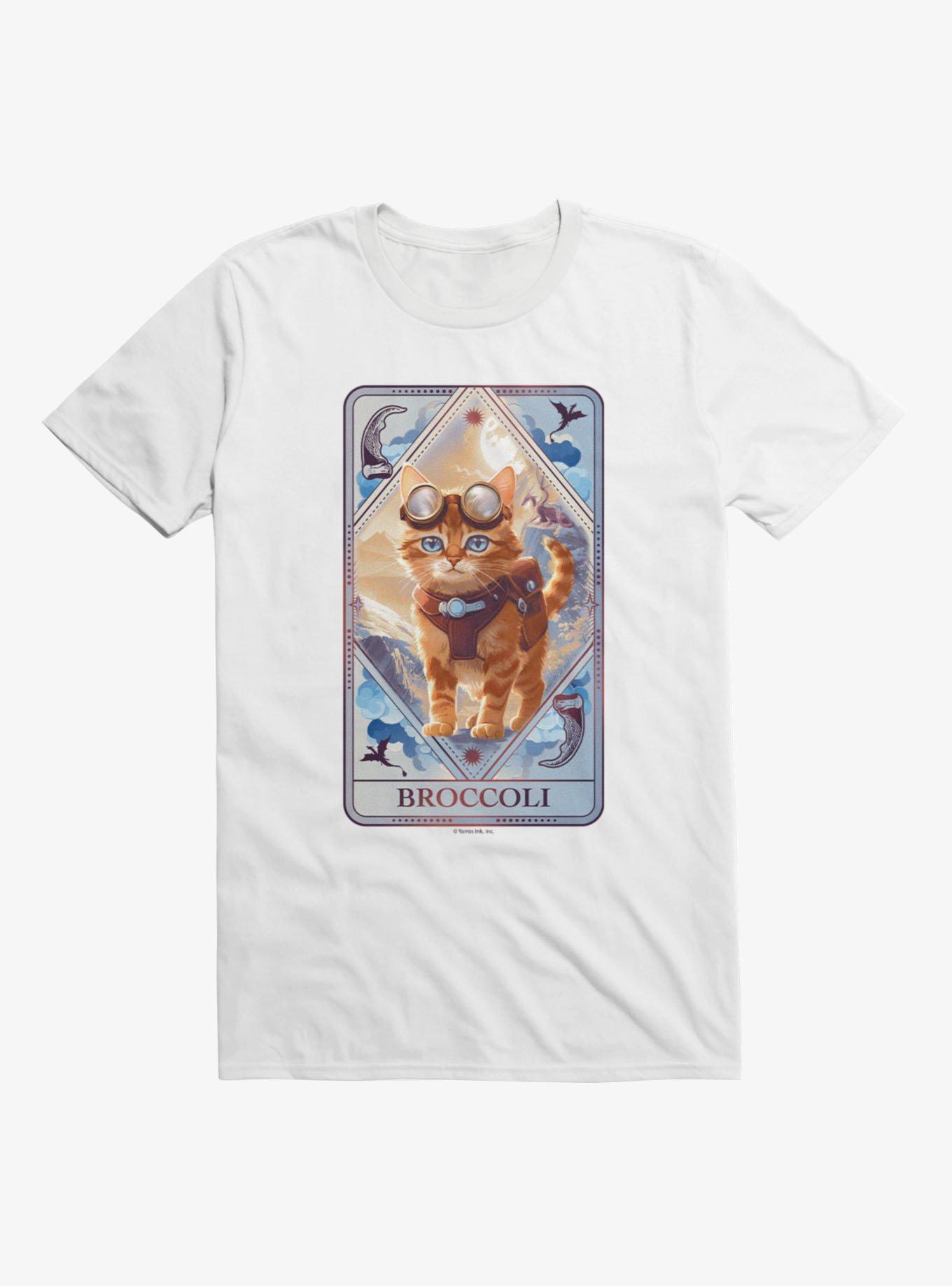 Fourth Wing Broccoli Tarot Card T-Shirt, , hi-res