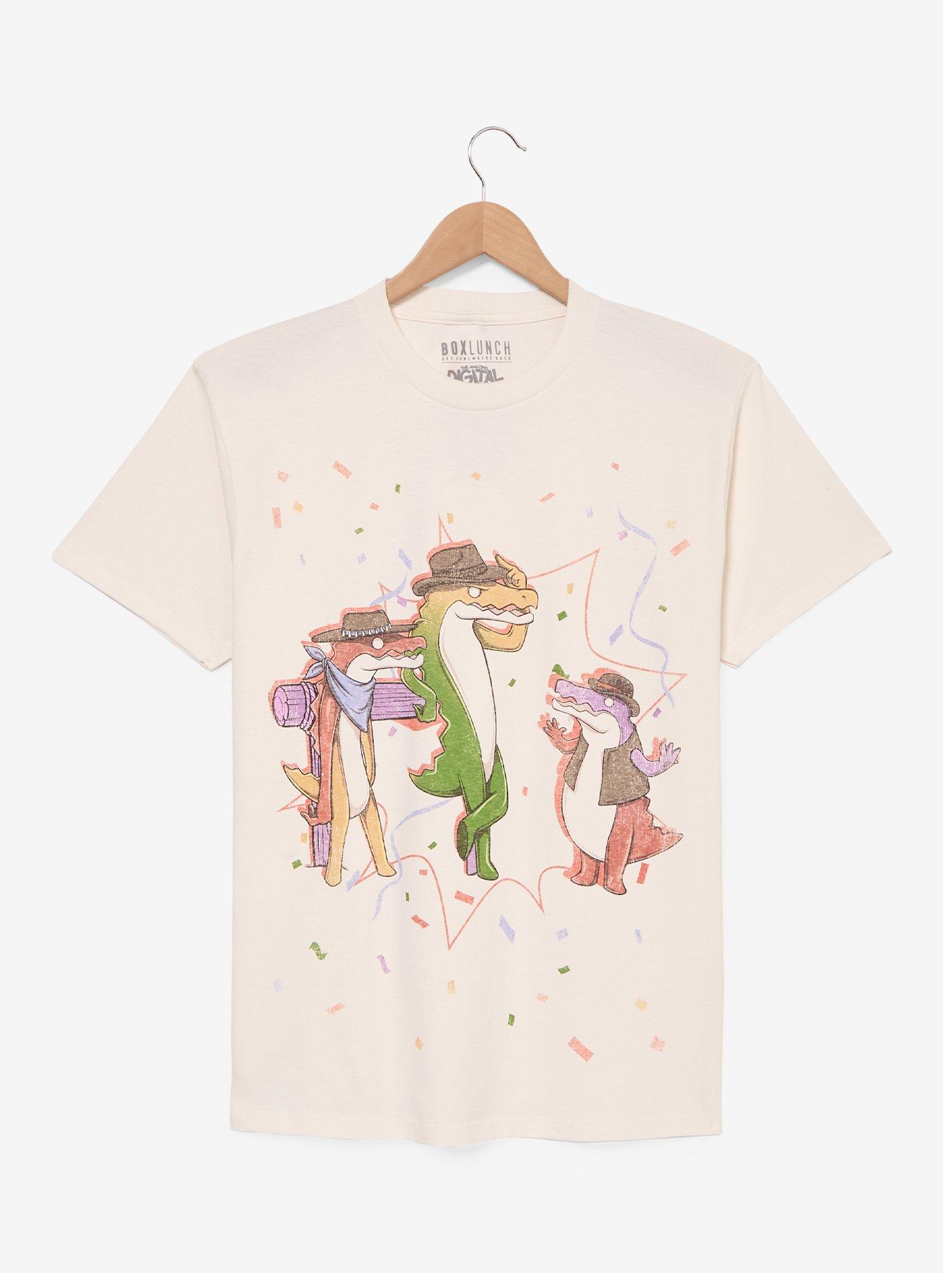 The Amazing Digital Circus Gummigoo & The Crocodile Bandits T-Shirt - BoxLunch Exclusive, , hi-res