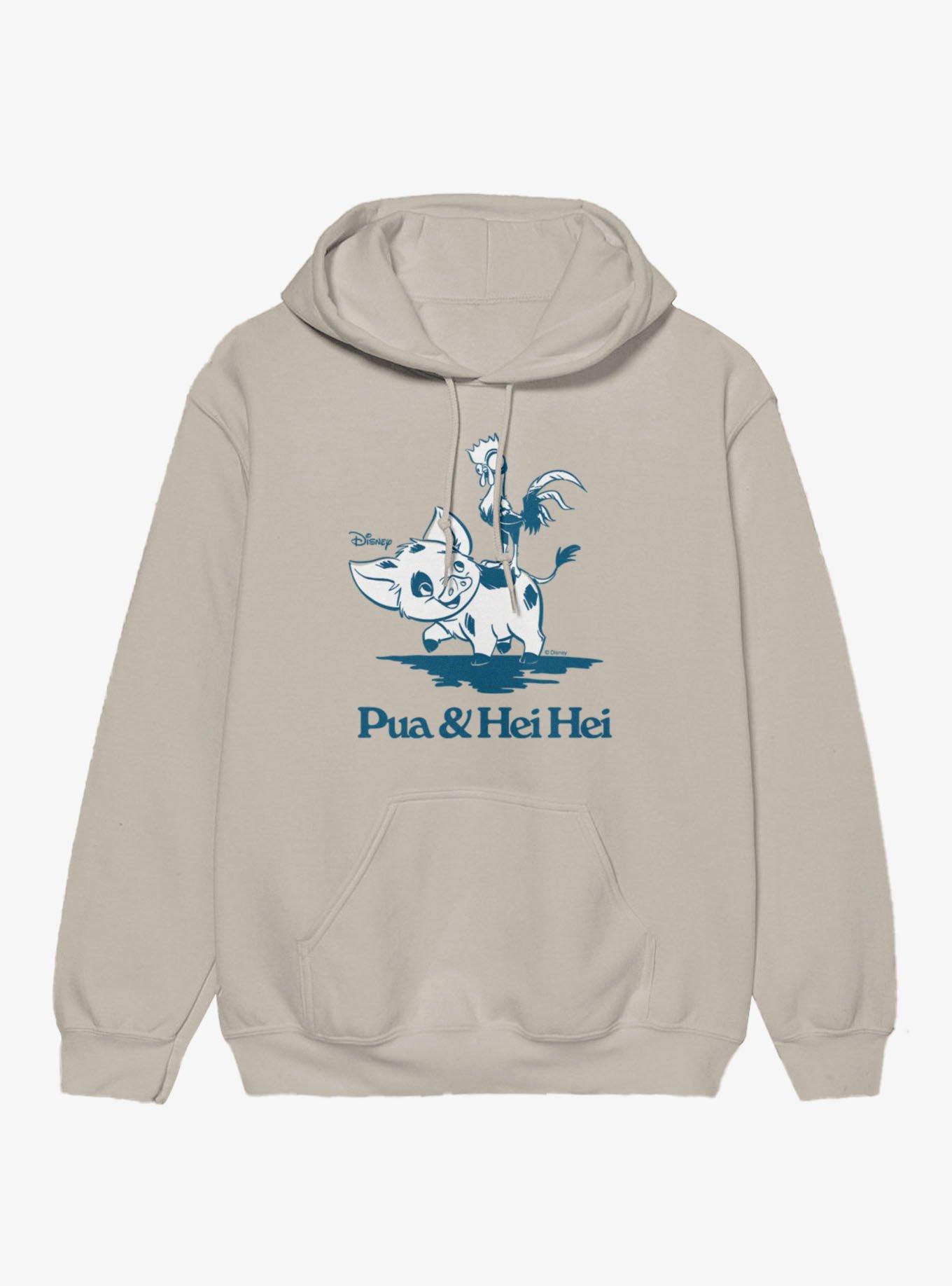 Disney Moana Pua And Hei Hei Play Ride Hoodie, , hi-res