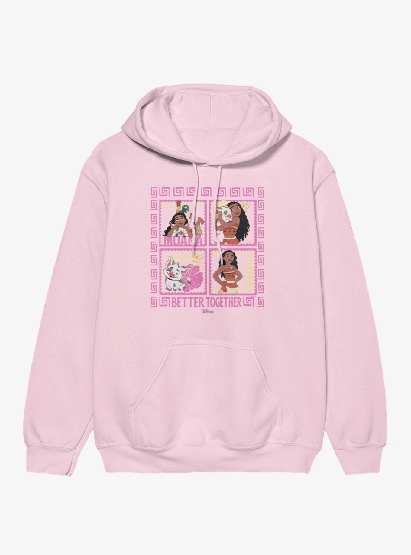 Disney Moana Better Together Squares Hoodie, , hi-res