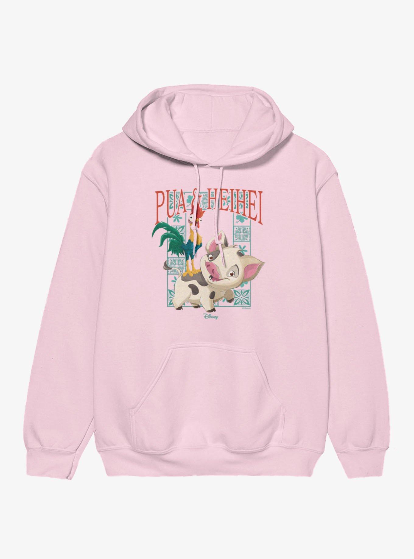 Disney Moana Pua And Hei Hei Frame Hoodie, , hi-res