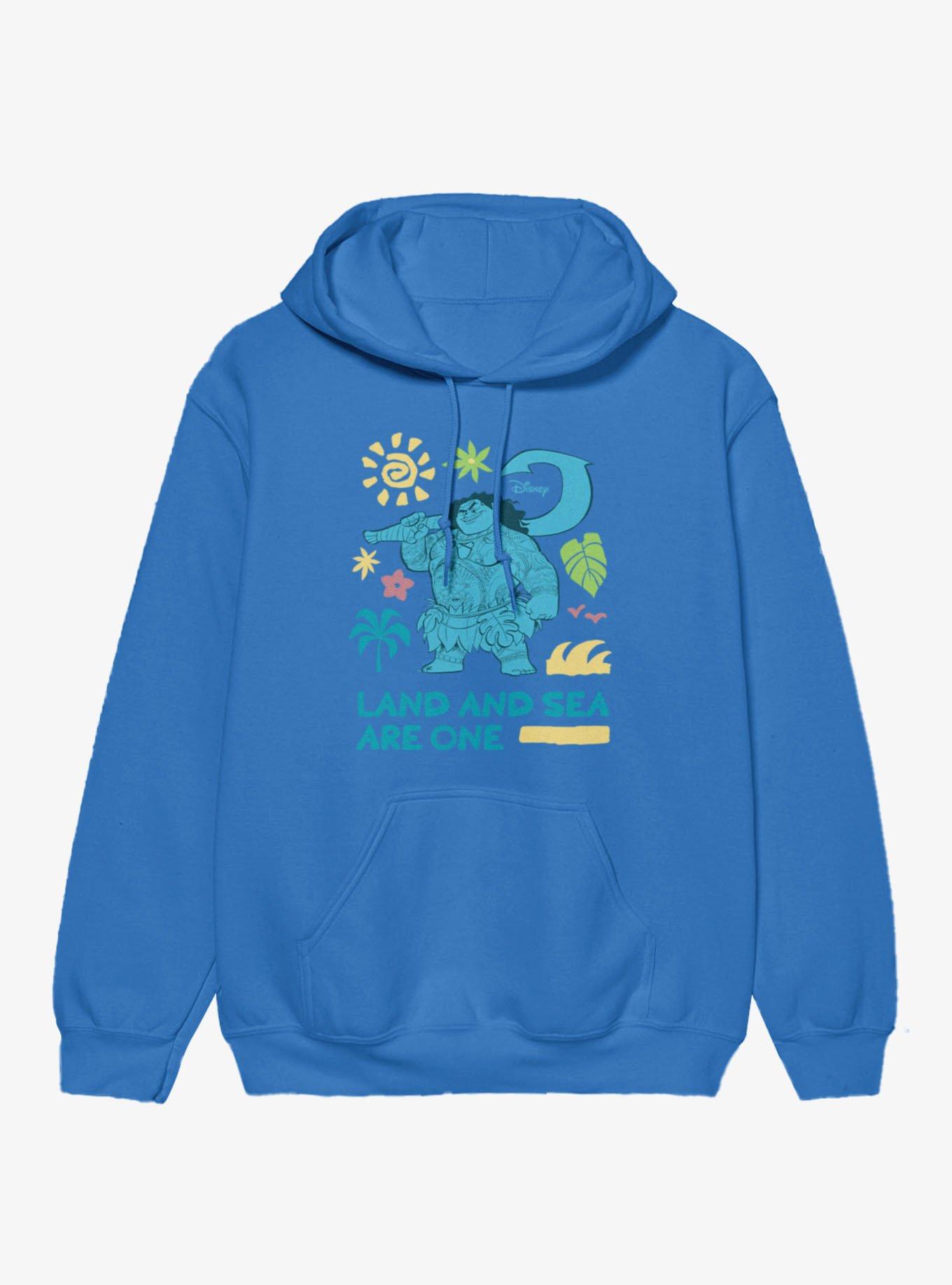 Disney Moana Land And Sea Are One Maui Hoodie, , hi-res