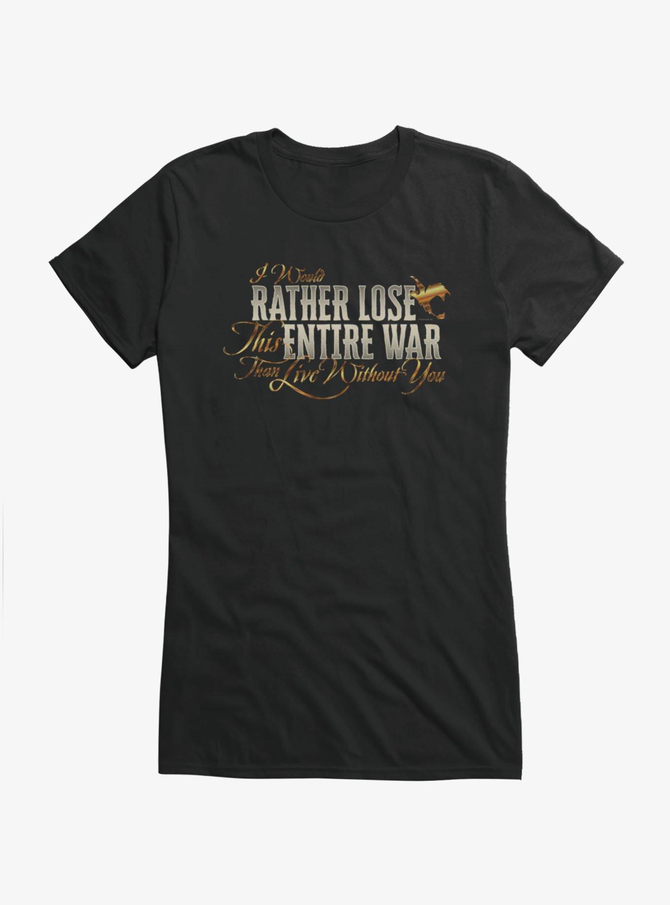 Fourth Wing Rather Lose Than Without You Girls T-Shirt, , hi-res