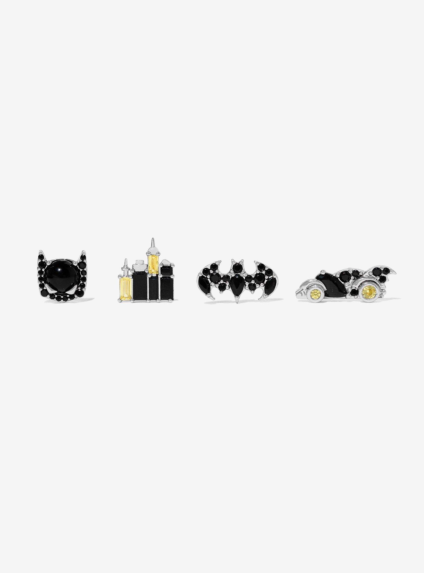 Girls Crew DC Comics Batman Gotham City Stud Set, , hi-res