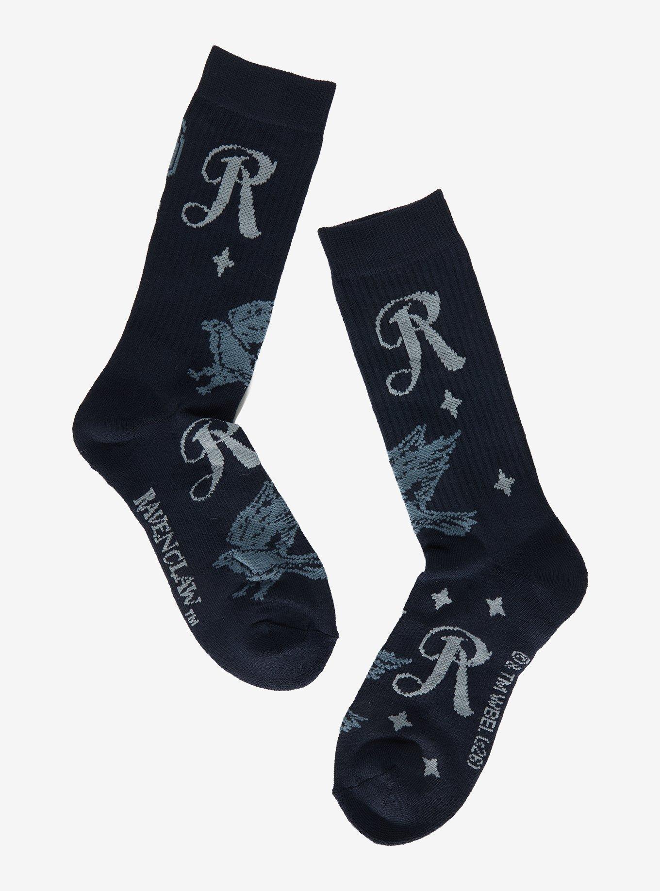 Harry Potter Ravenclaw Icons Crew Socks - BoxLunch Exclusive