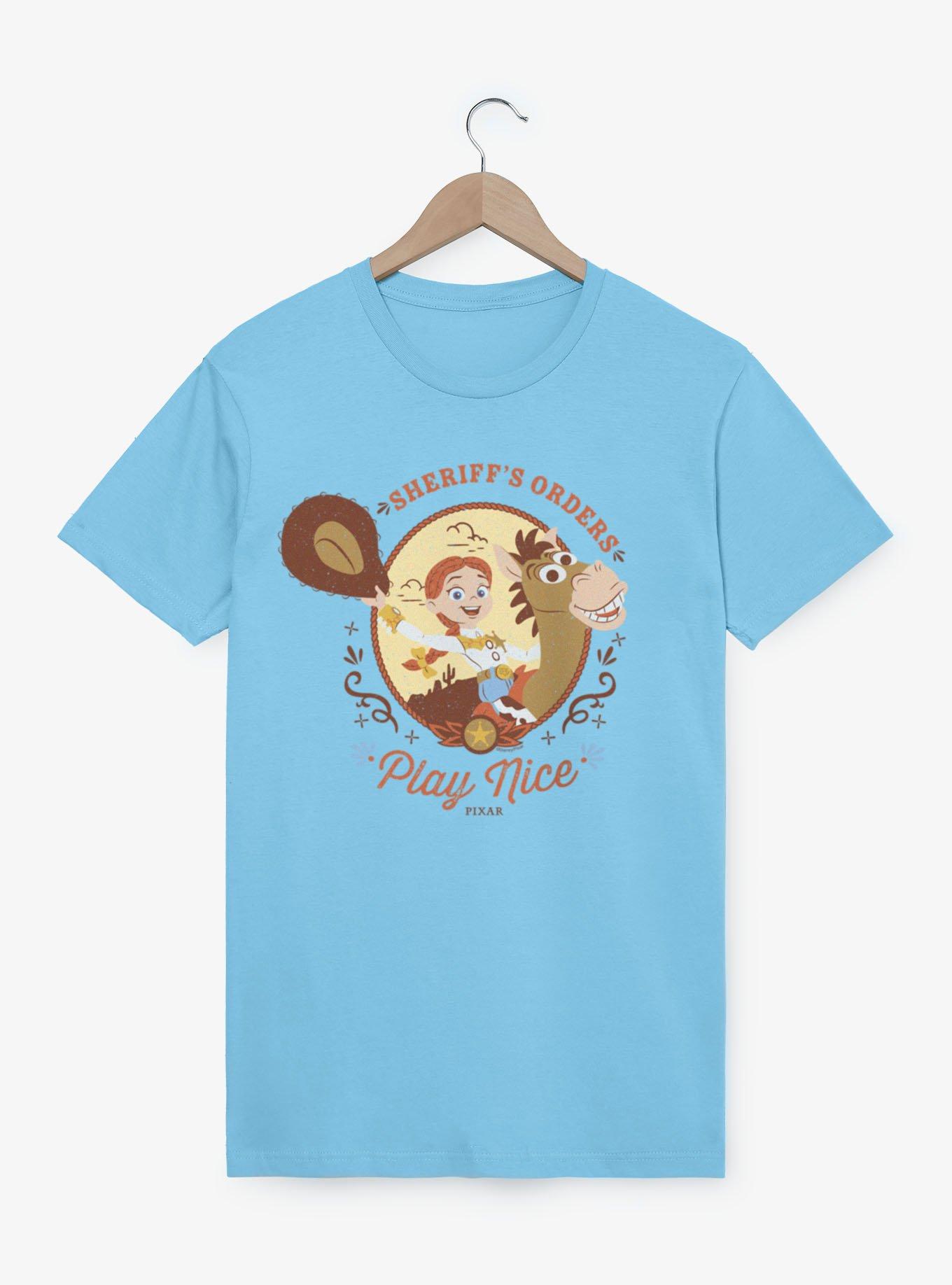 Disney Pixar Toy Story 5 Jessie Sheriff's Orders Play Nice T-Shirt, , hi-res