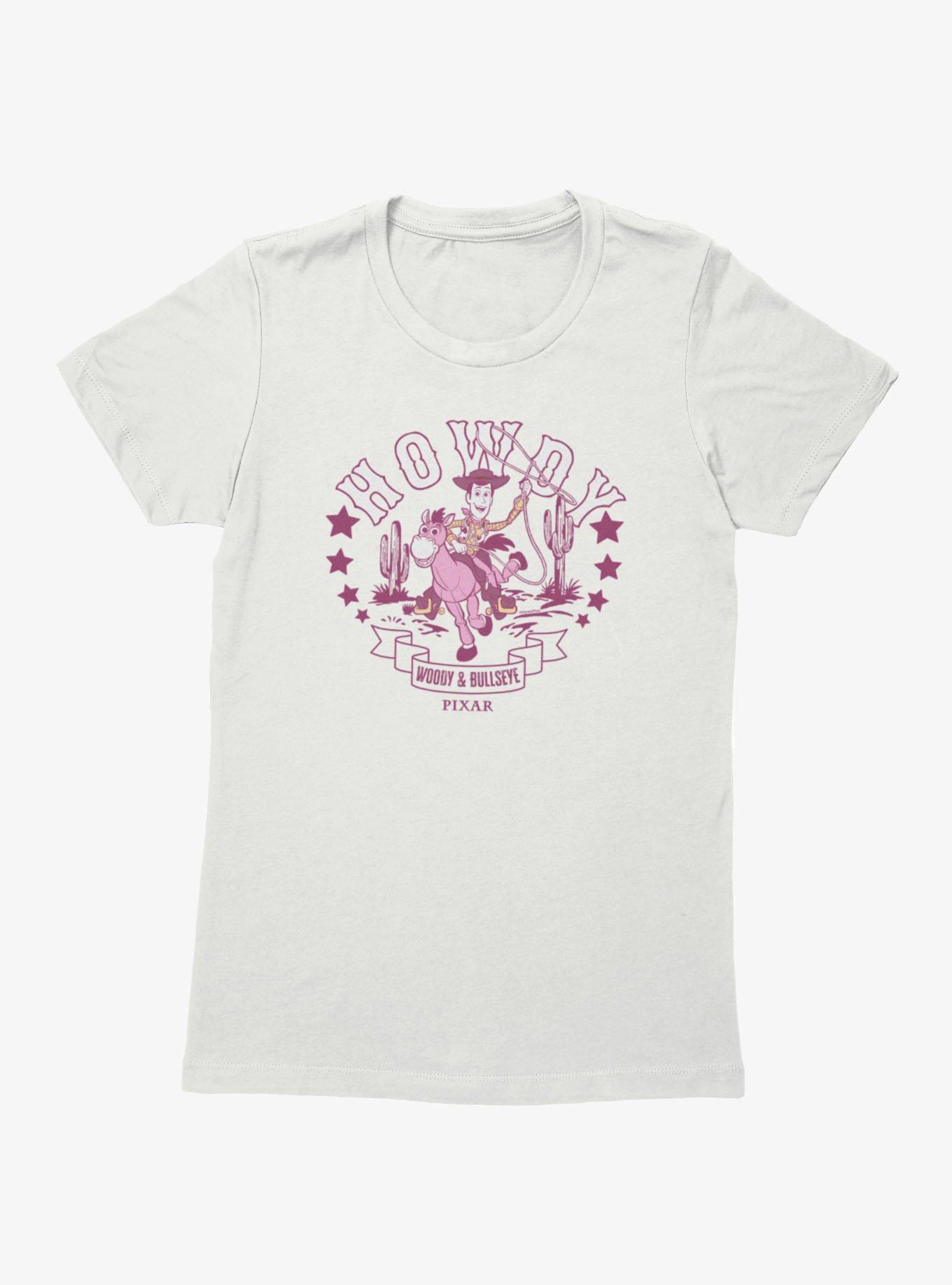 Disney Pixar Toy Story Howdy Woody Bullseye Womens T-Shirt, , hi-res