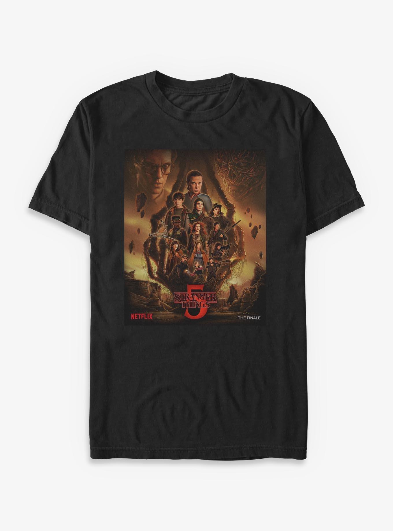 Stranger Things Season 5 Final Fight Poster T-Shirt, , hi-res